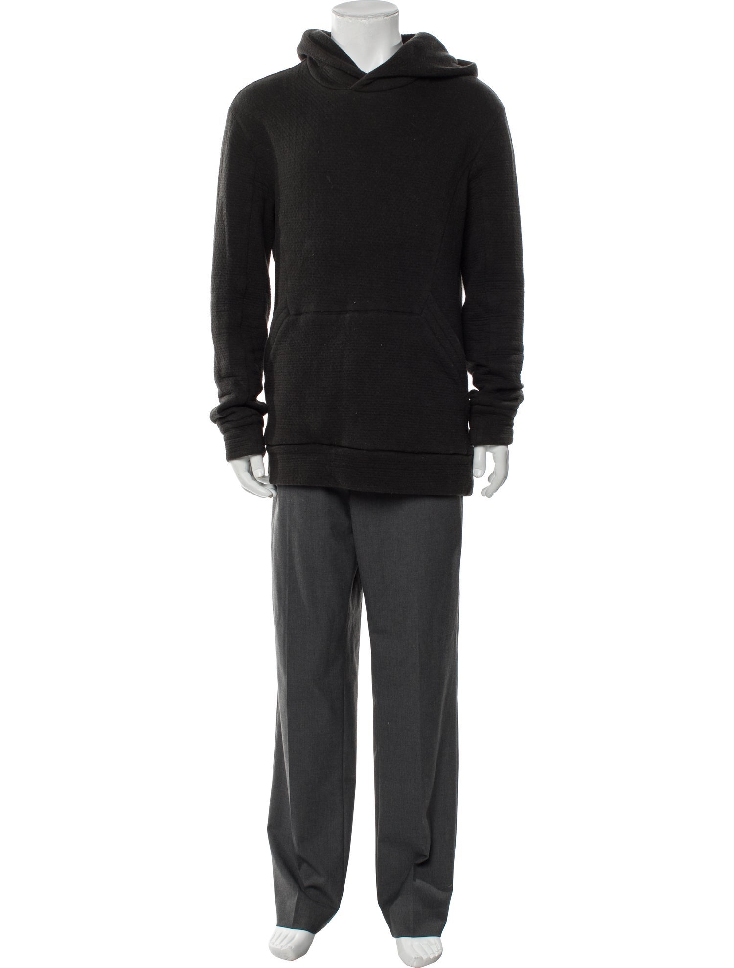 Helmut Lang Crew Neck Long Sleeve Hoodie