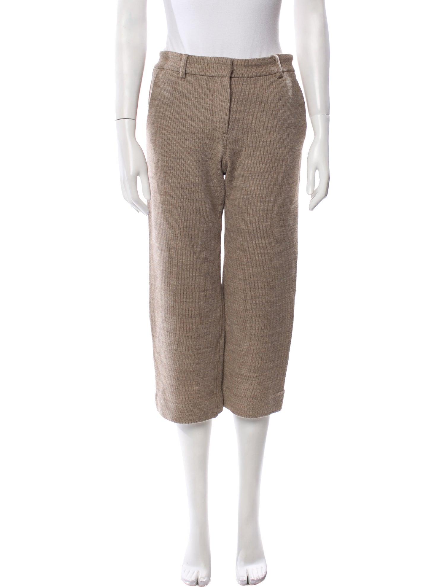 Helmut Lang Wool Wide Leg Pants