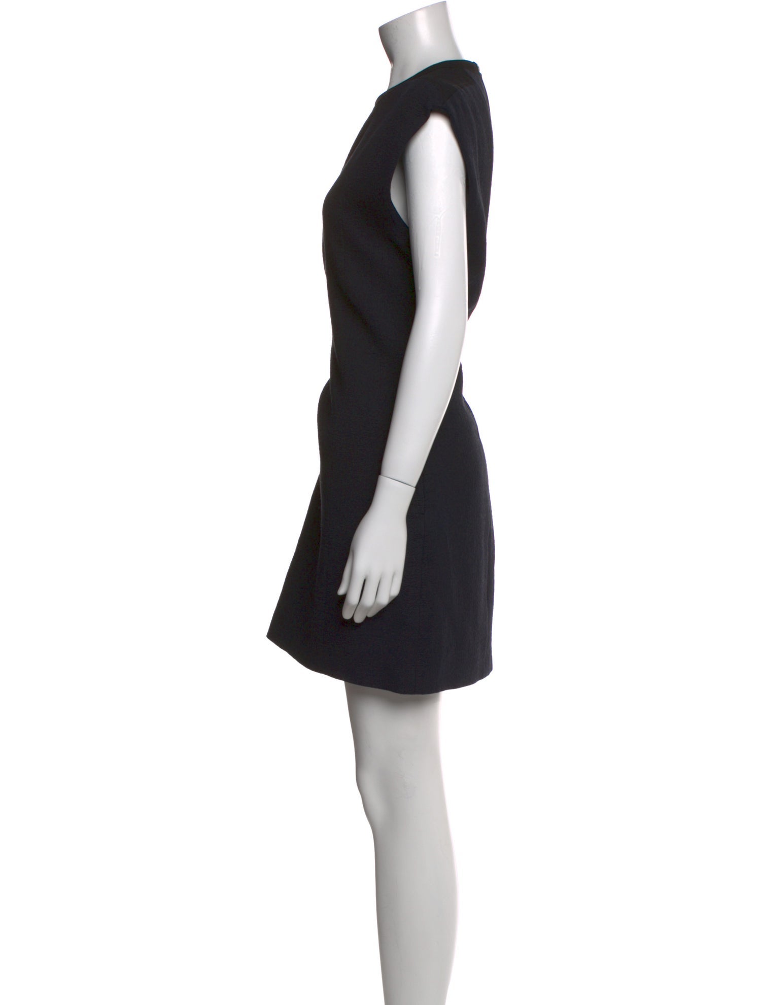 Helmut Lang Crew Neck Mini Dress