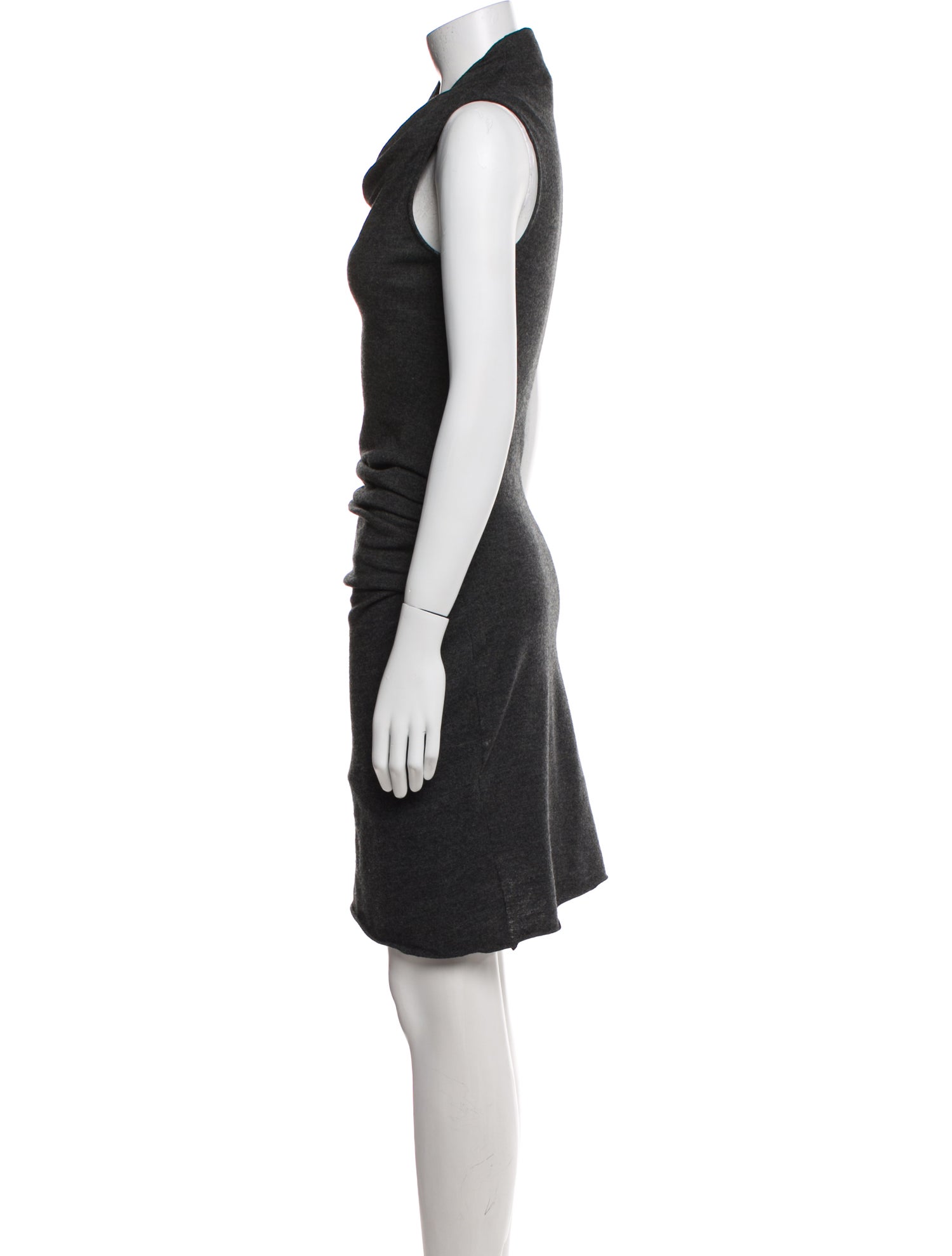 Helmut Lang Wool Knee-Length Dress