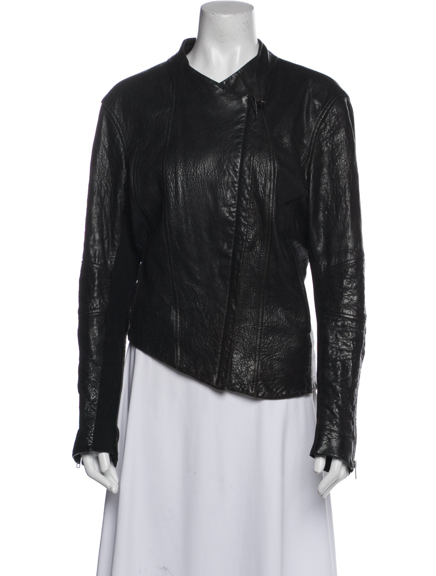 Helmut Lang Leather Evening Jacket