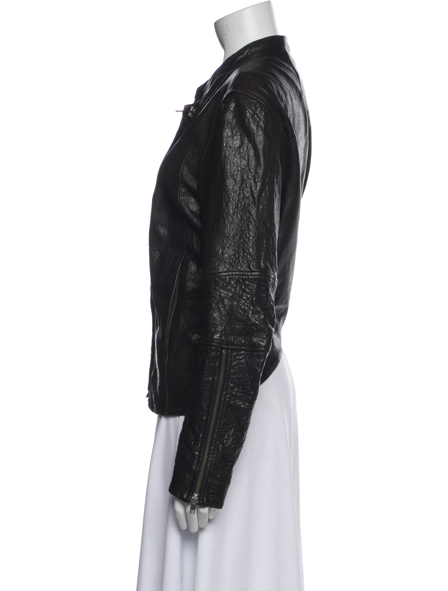 Helmut Lang Leather Evening Jacket