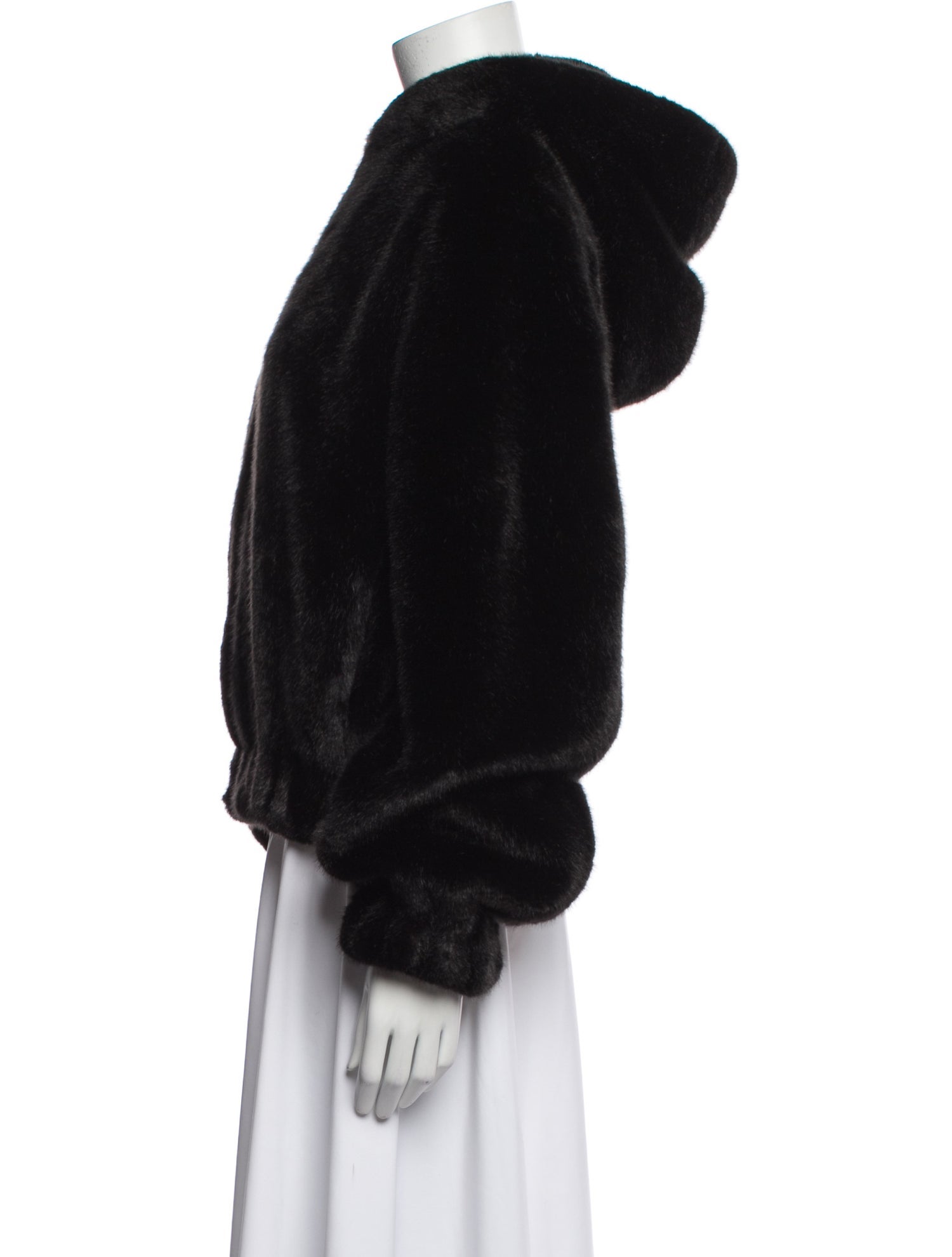 Helmut Lang Faux Fur Faux Fur Jacket