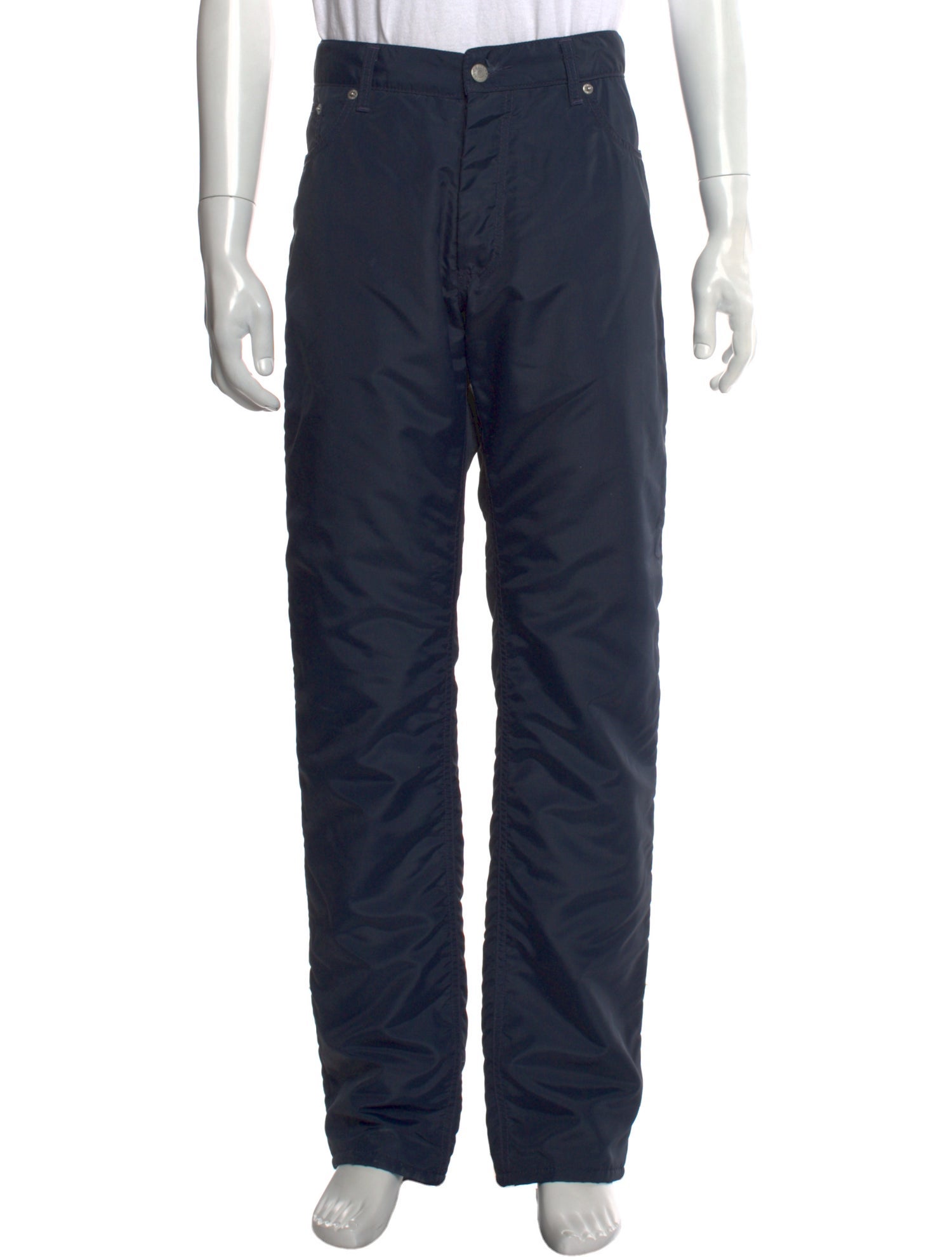 Helmut Lang Vintage 1997 Padded Nylon Pants