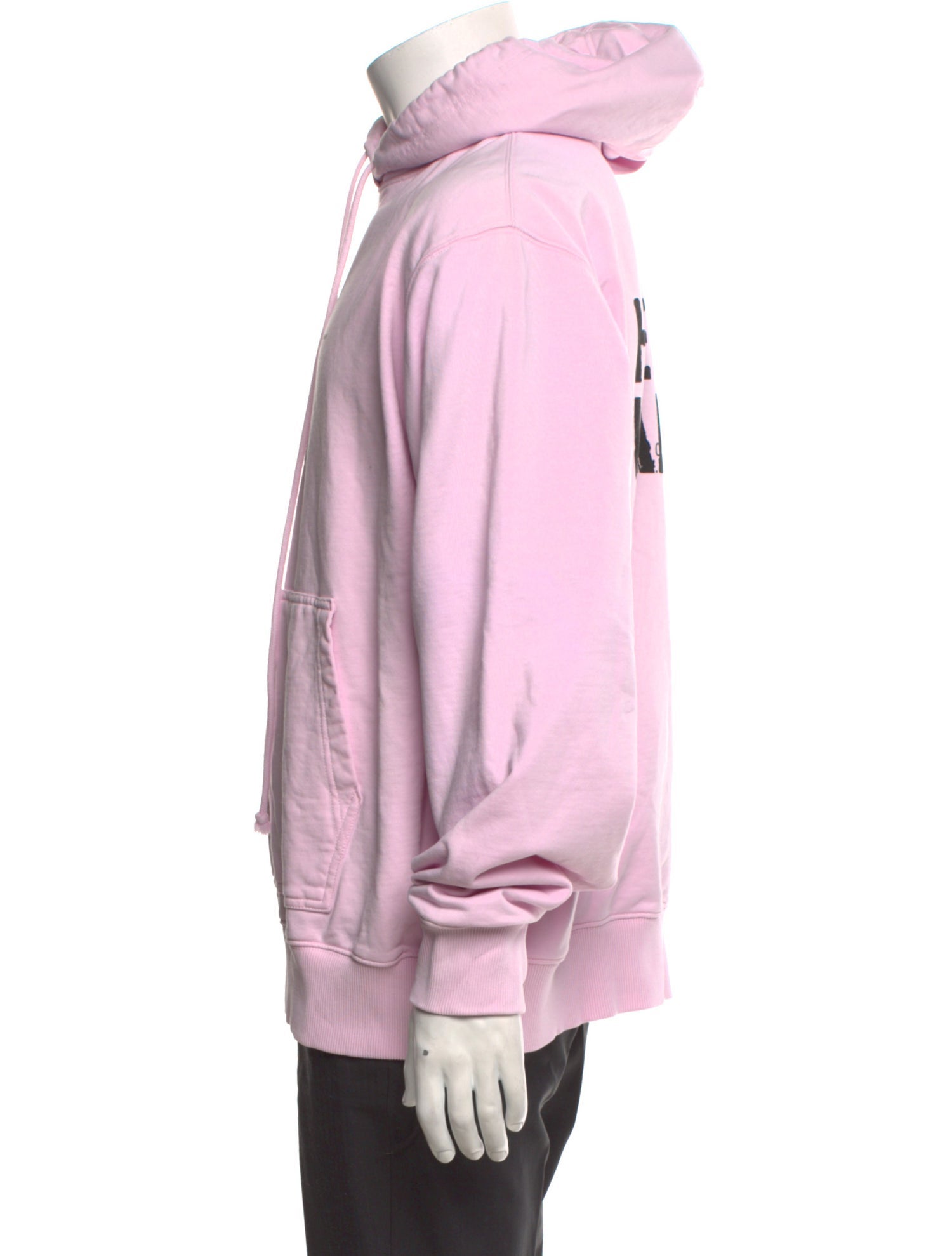 Helmut Lang Graphic Print Crew Neck Hoodie