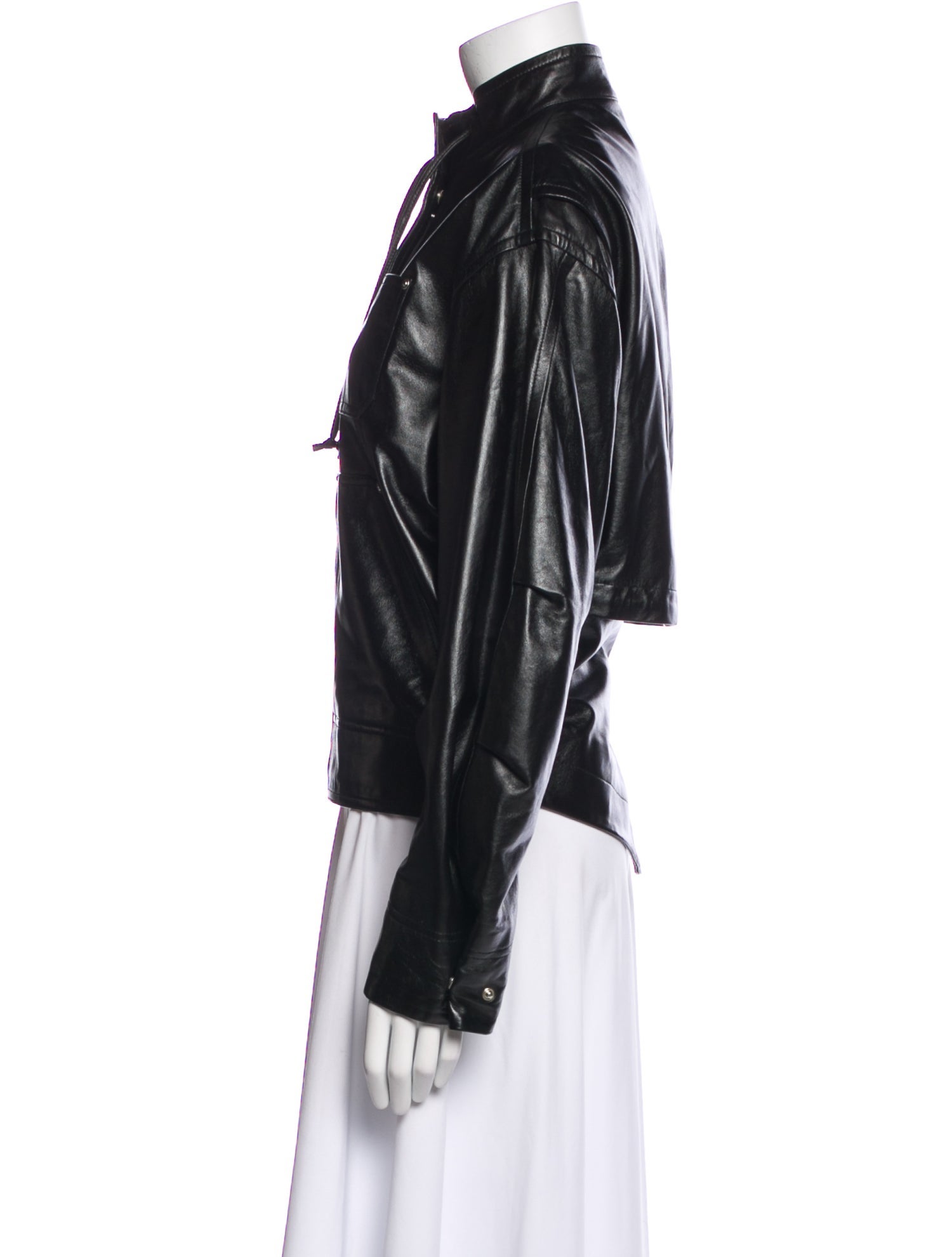 Helmut Lang Lamb Leather Biker Jacket