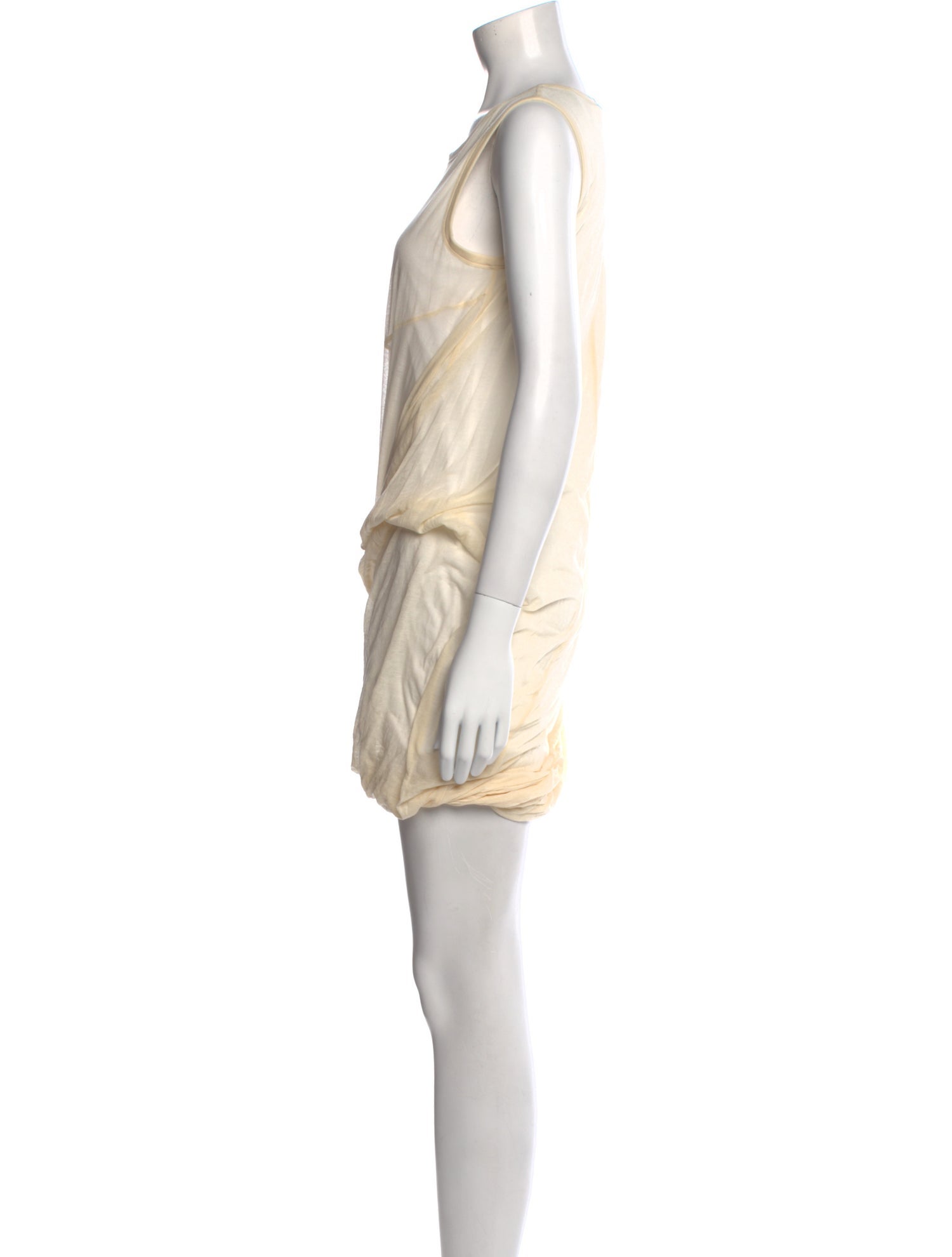 Helmut Lang Scoop Neck Mini Dress w/ Tags