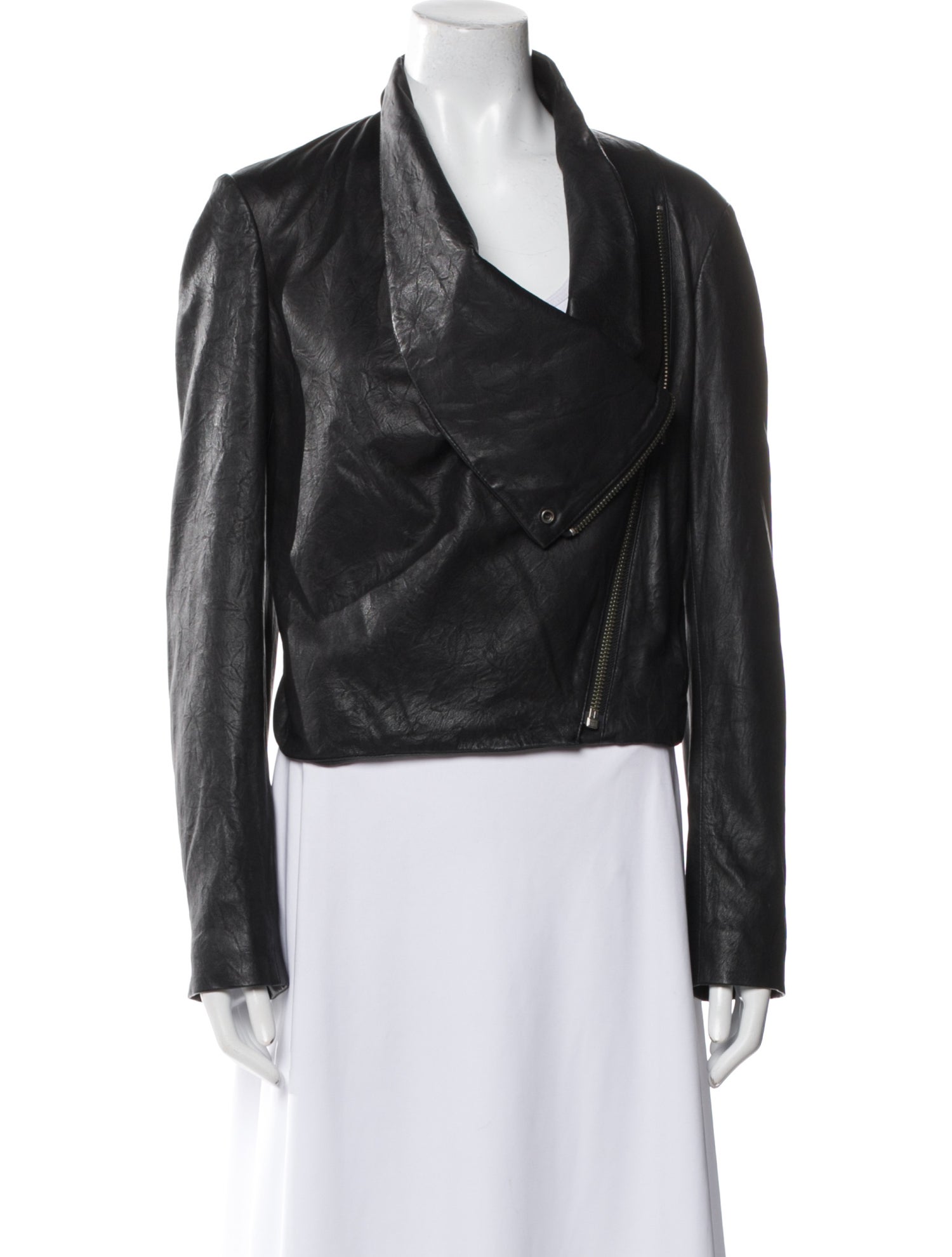 Helmut Lang Lamb Leather Biker Jacket