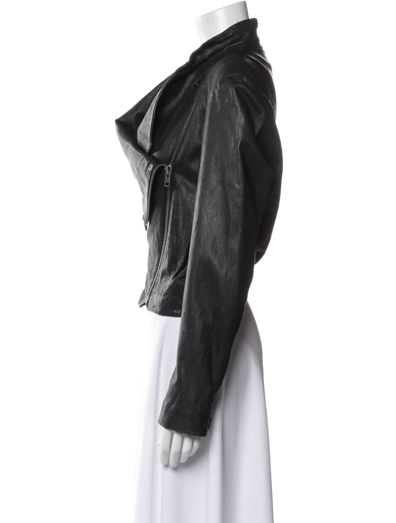 Helmut Lang Lamb Leather Biker Jacket