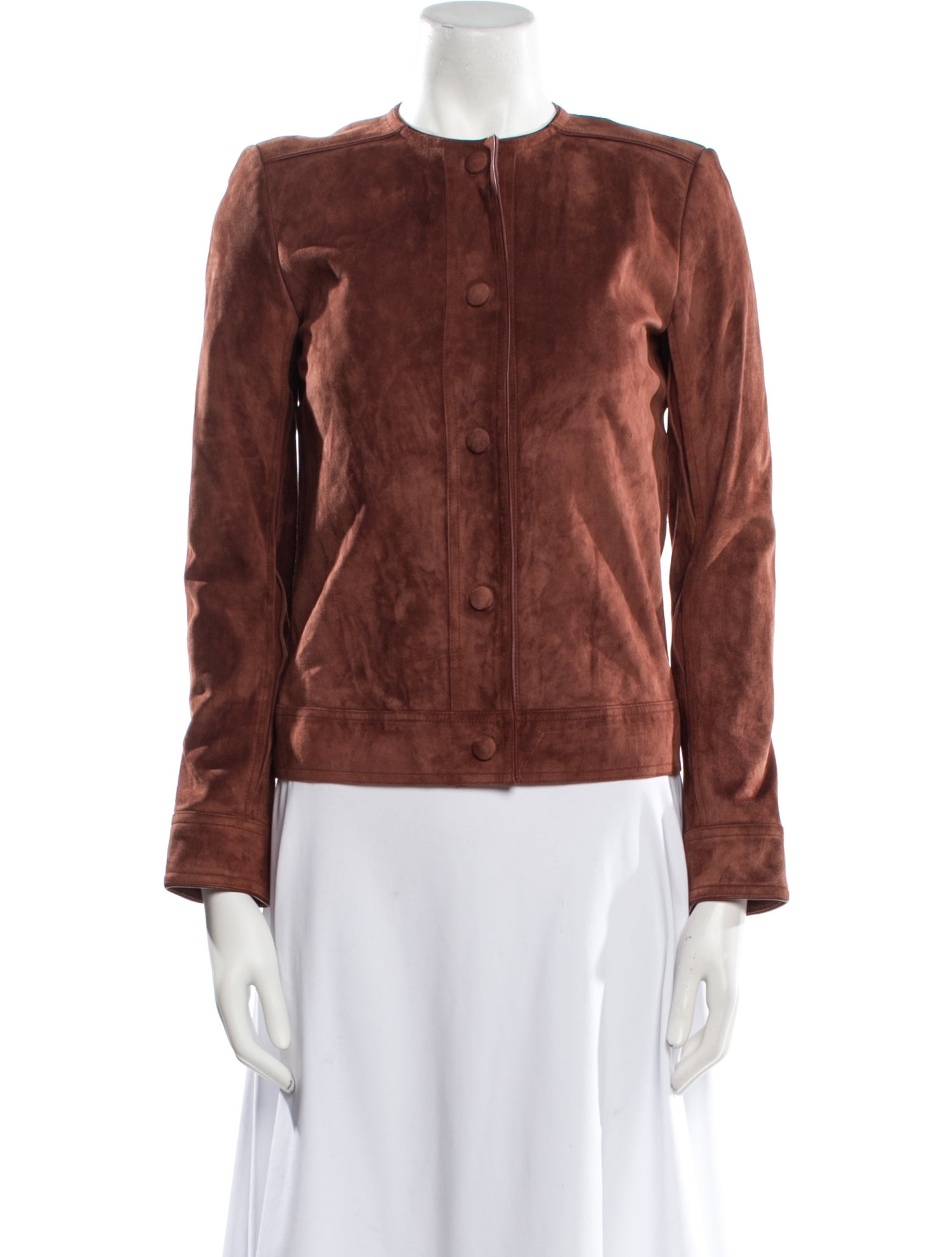 Helmut Lang Leather Faux Fur Jacket