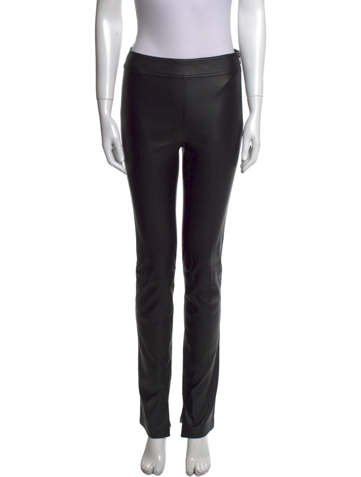 Helmut Lang Lamb Leather Straight Leg Pants w/ Tags
