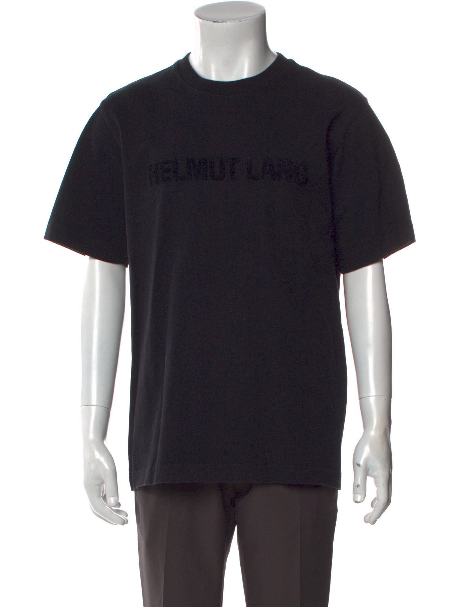 Helmut Lang Graphic Print Crew Neck T-Shirt