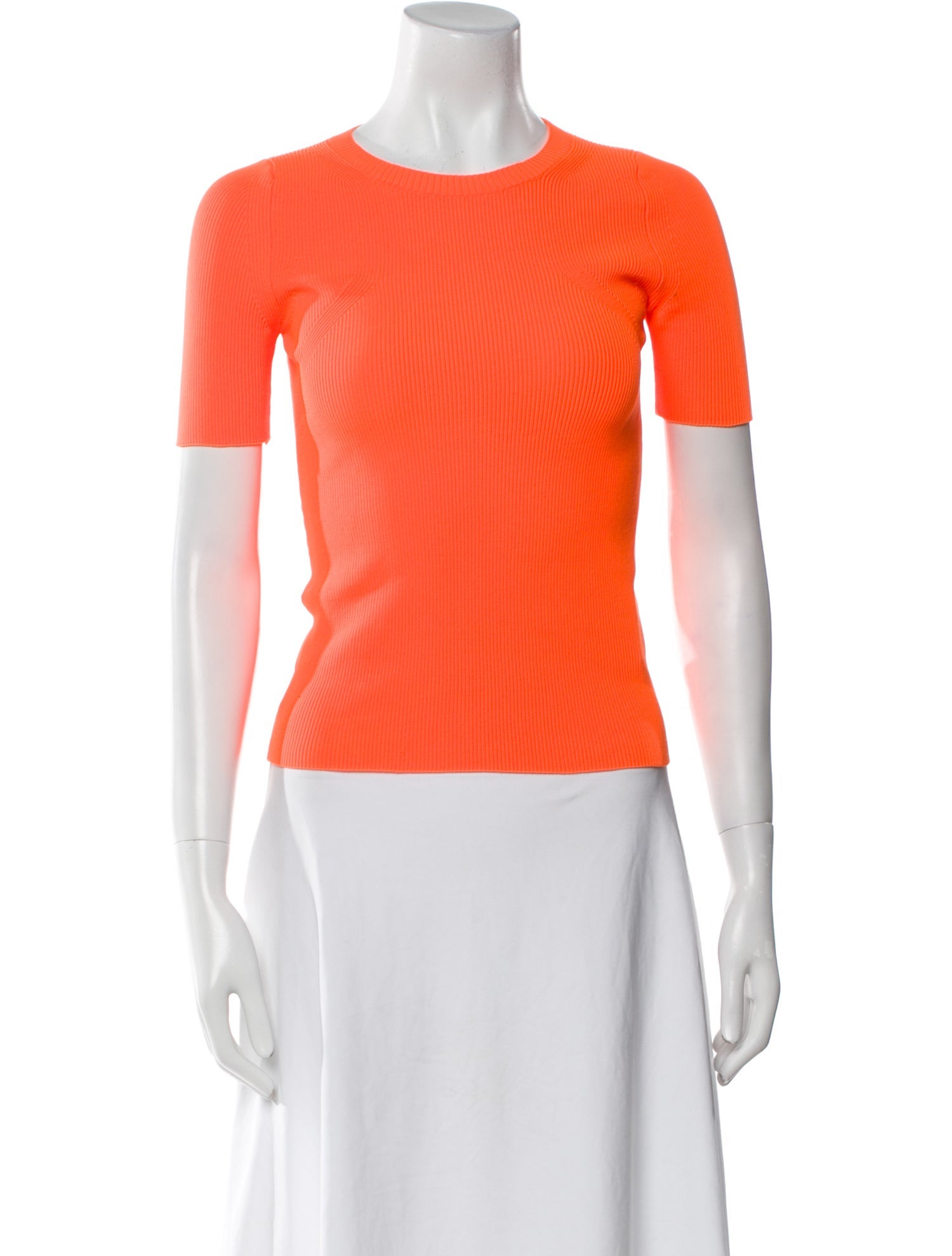 Helmut Lang Crew Neck Short Sleeve Top