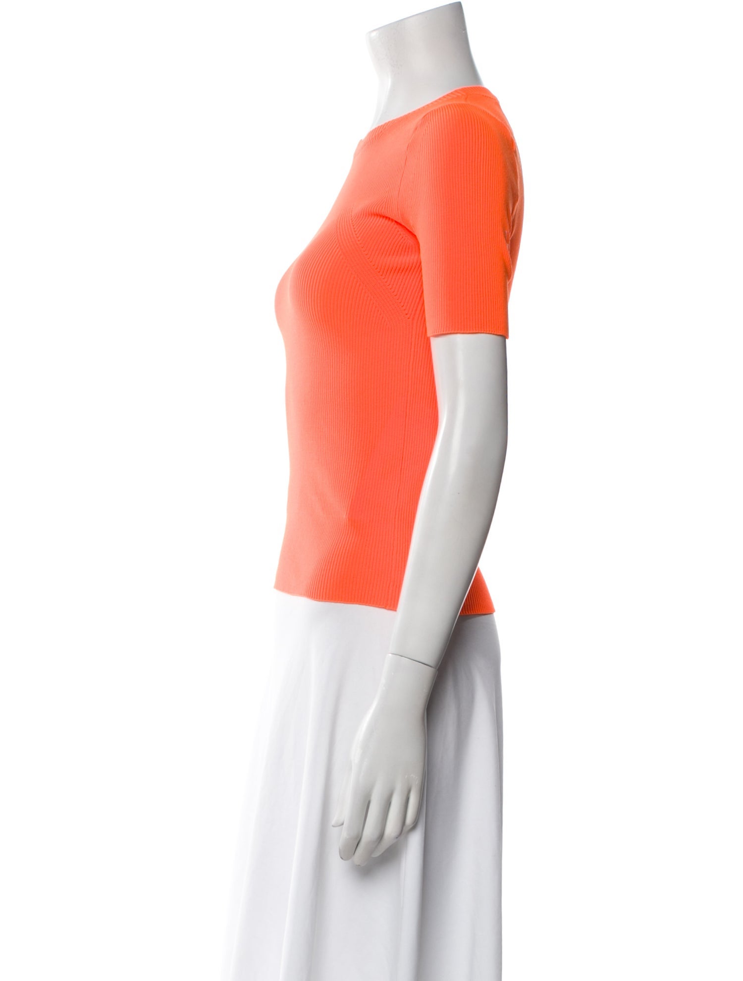 Helmut Lang Crew Neck Short Sleeve Top