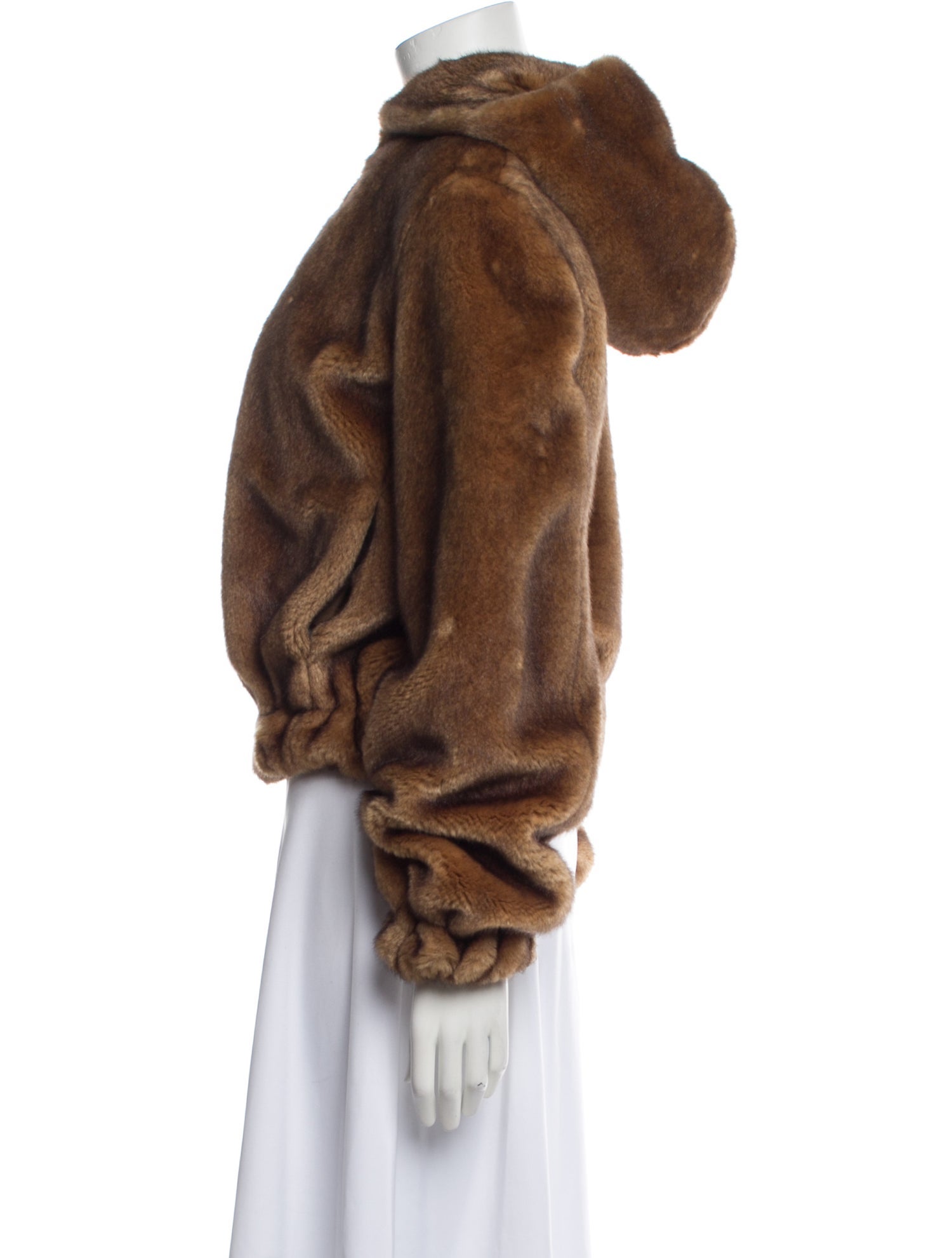Helmut Lang Faux Fur Jacket