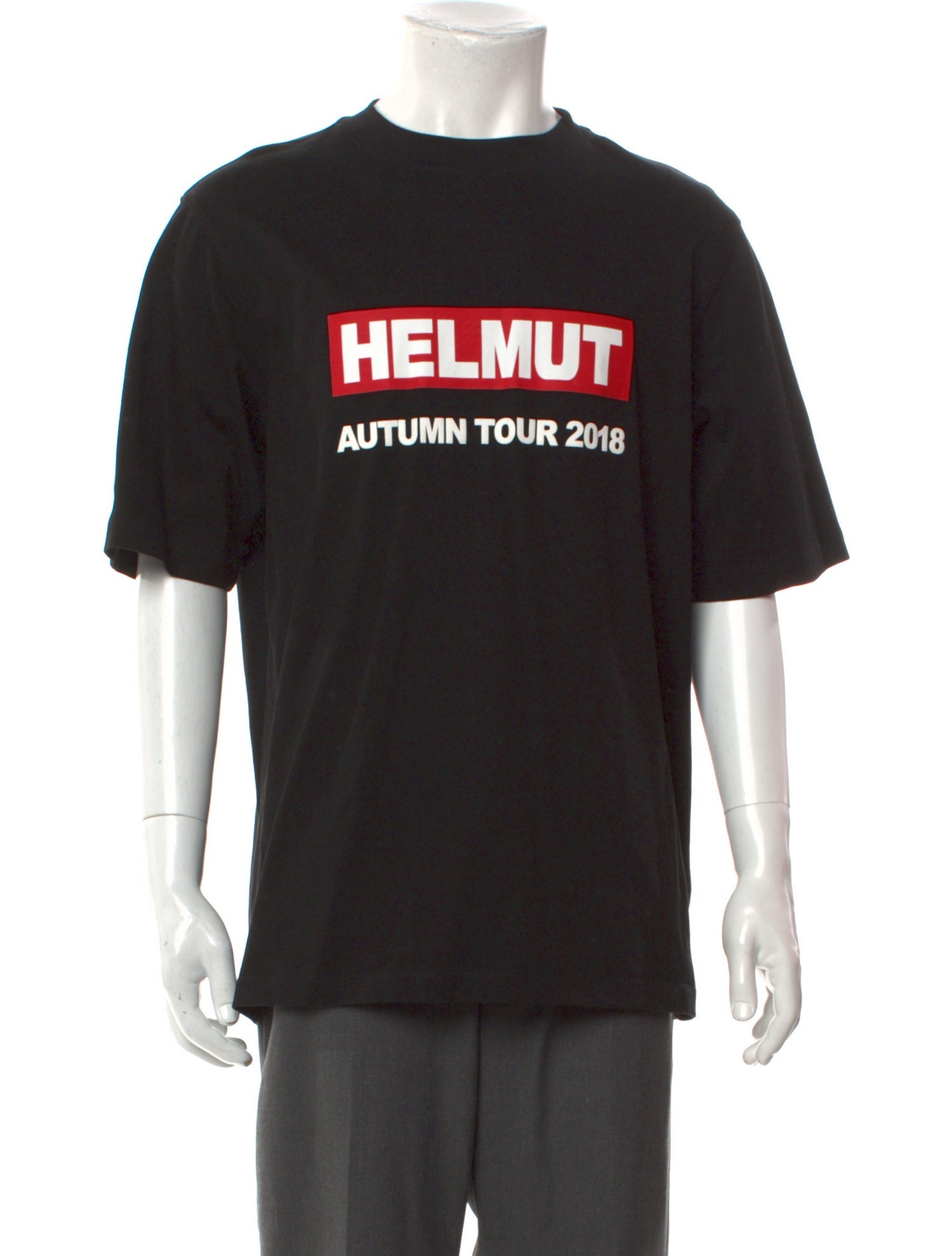 Helmut Lang Graphic Print Crew Neck T-Shirt