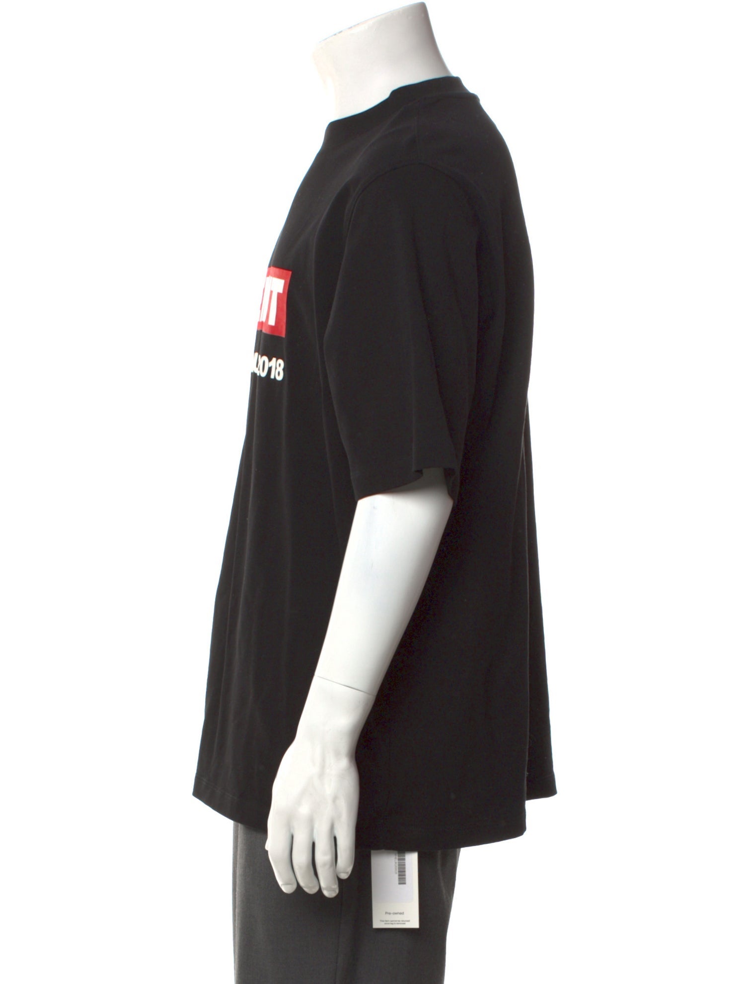 Helmut Lang Graphic Print Crew Neck T-Shirt