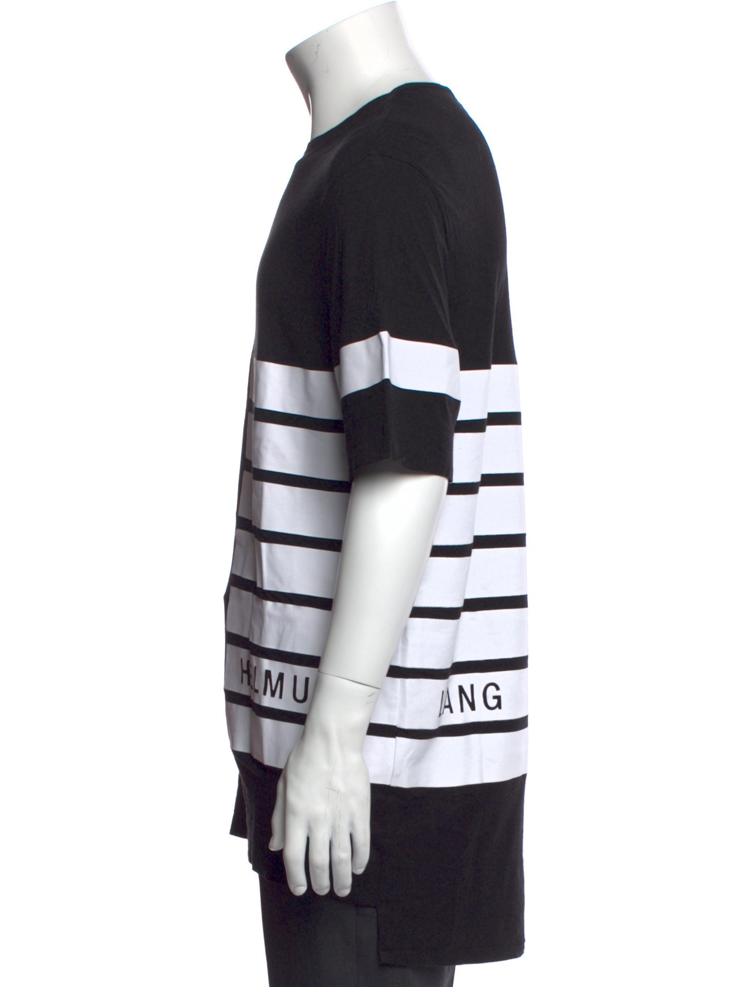 Helmut Lang Graphic Print Crew Neck T-Shirt