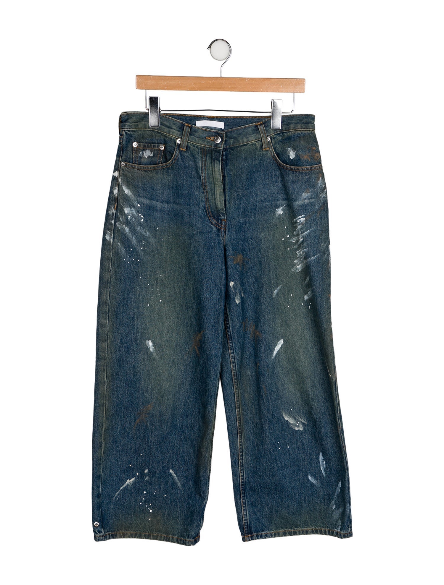 Helmut Lang High-Rise Wide Leg Jeans