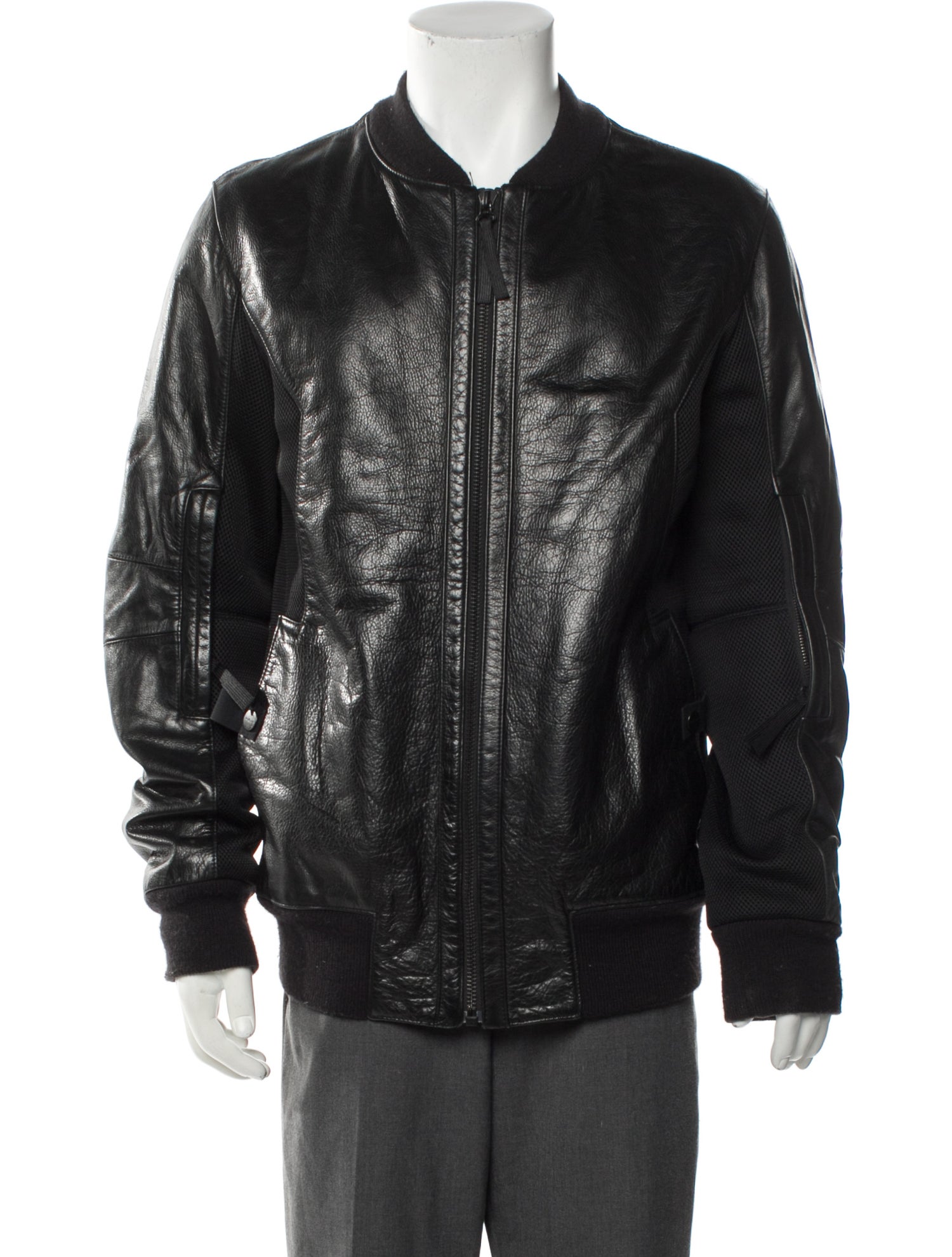 Helmut Lang Leather Moto Jacket