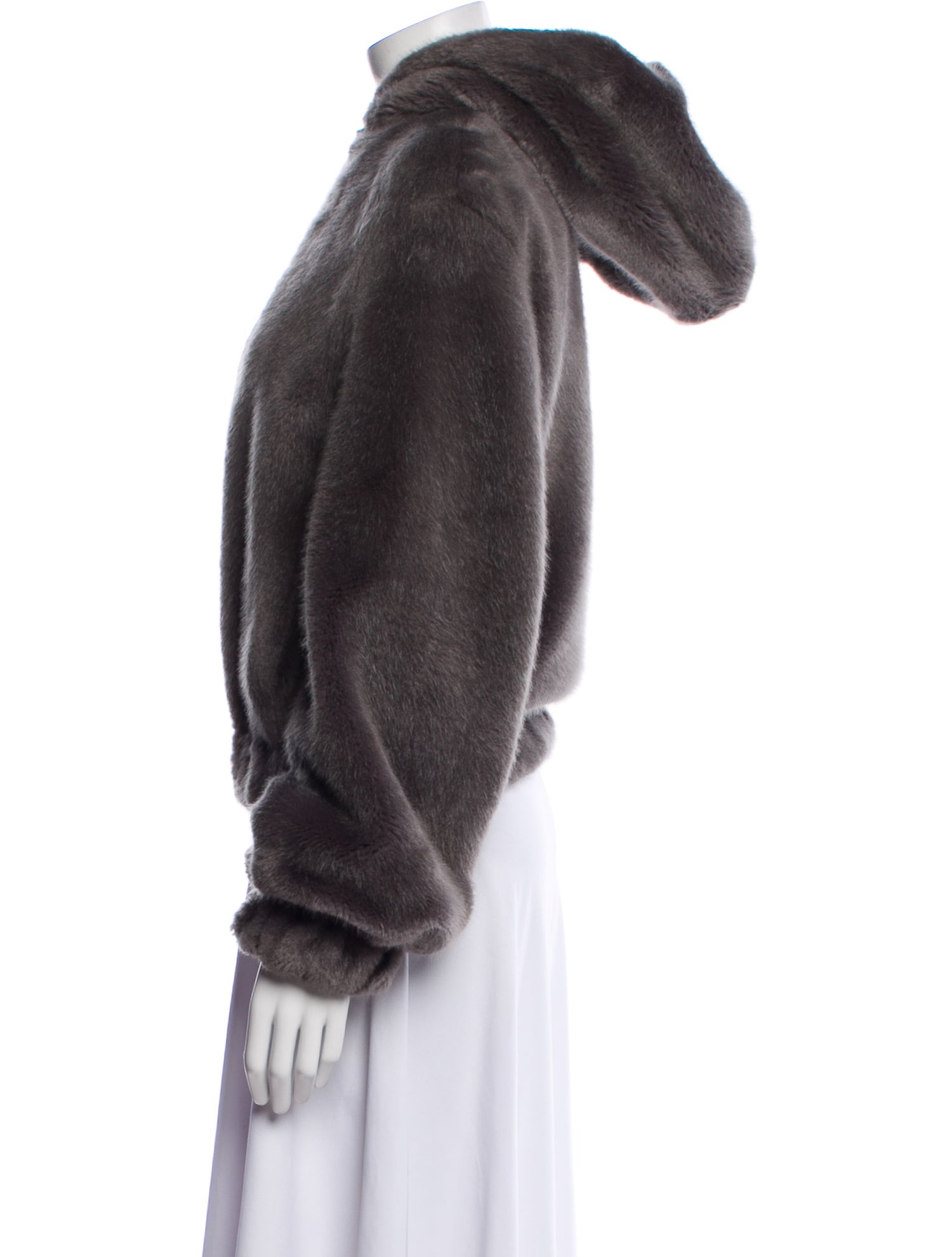 Helmut Lang Faux Fur Faux Fur Jacket