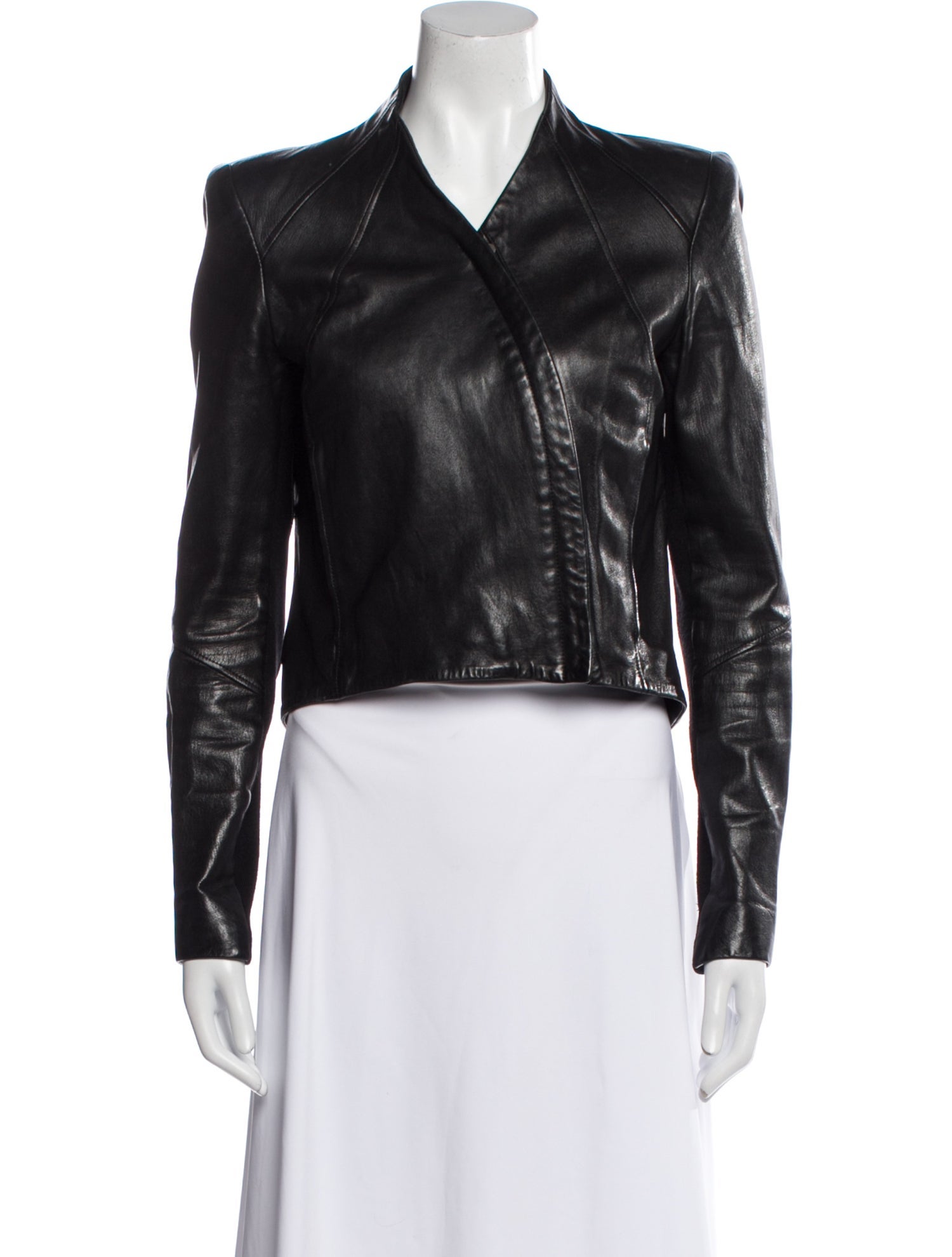 Helmut Lang Lamb Leather Biker Jacket