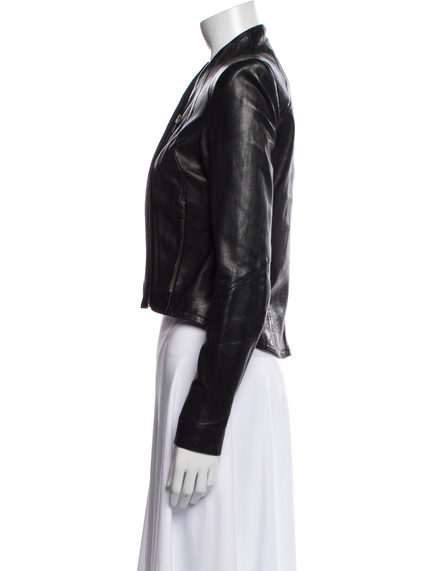 Helmut Lang Lamb Leather Biker Jacket