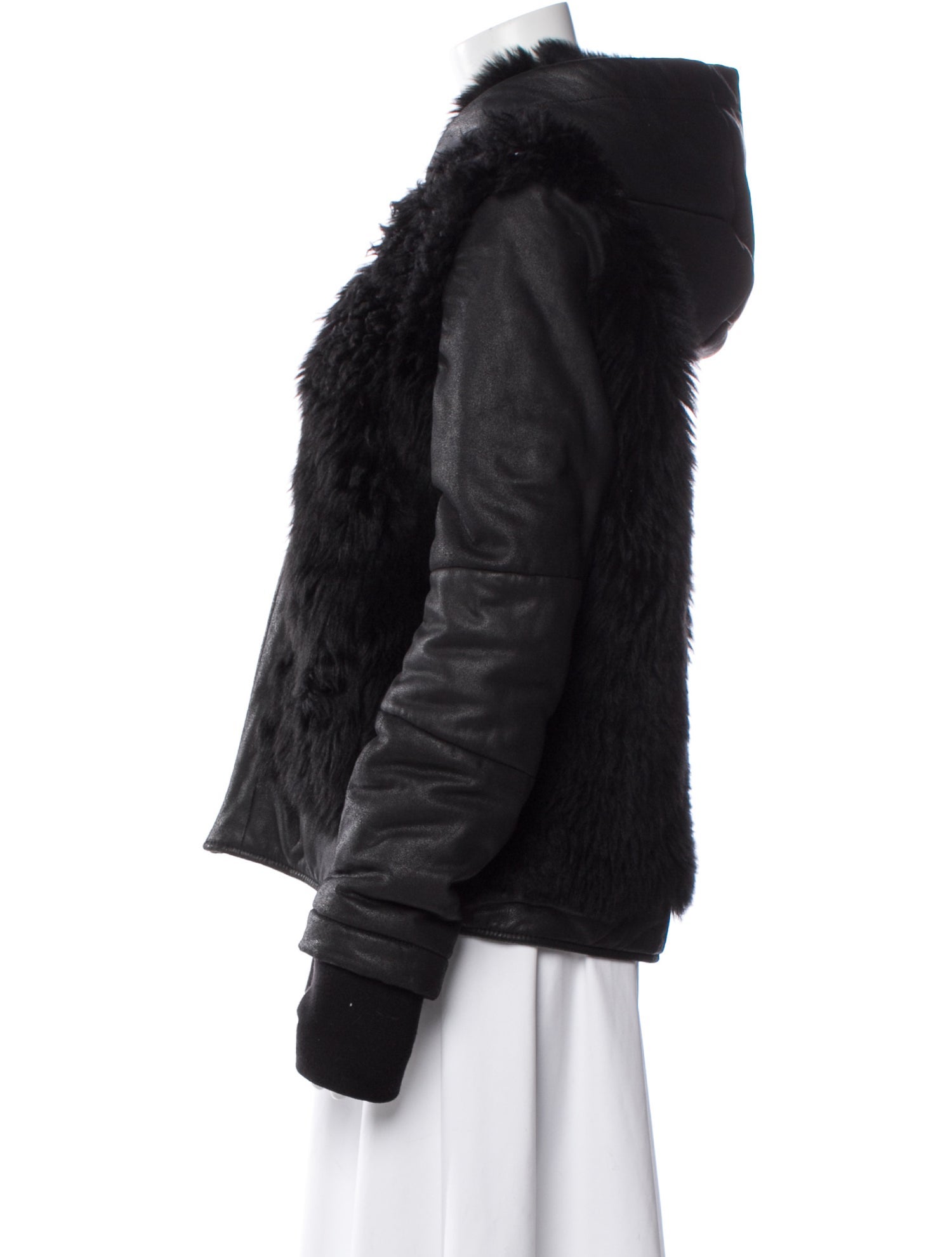 Helmut Lang Shearling Fur Jacket