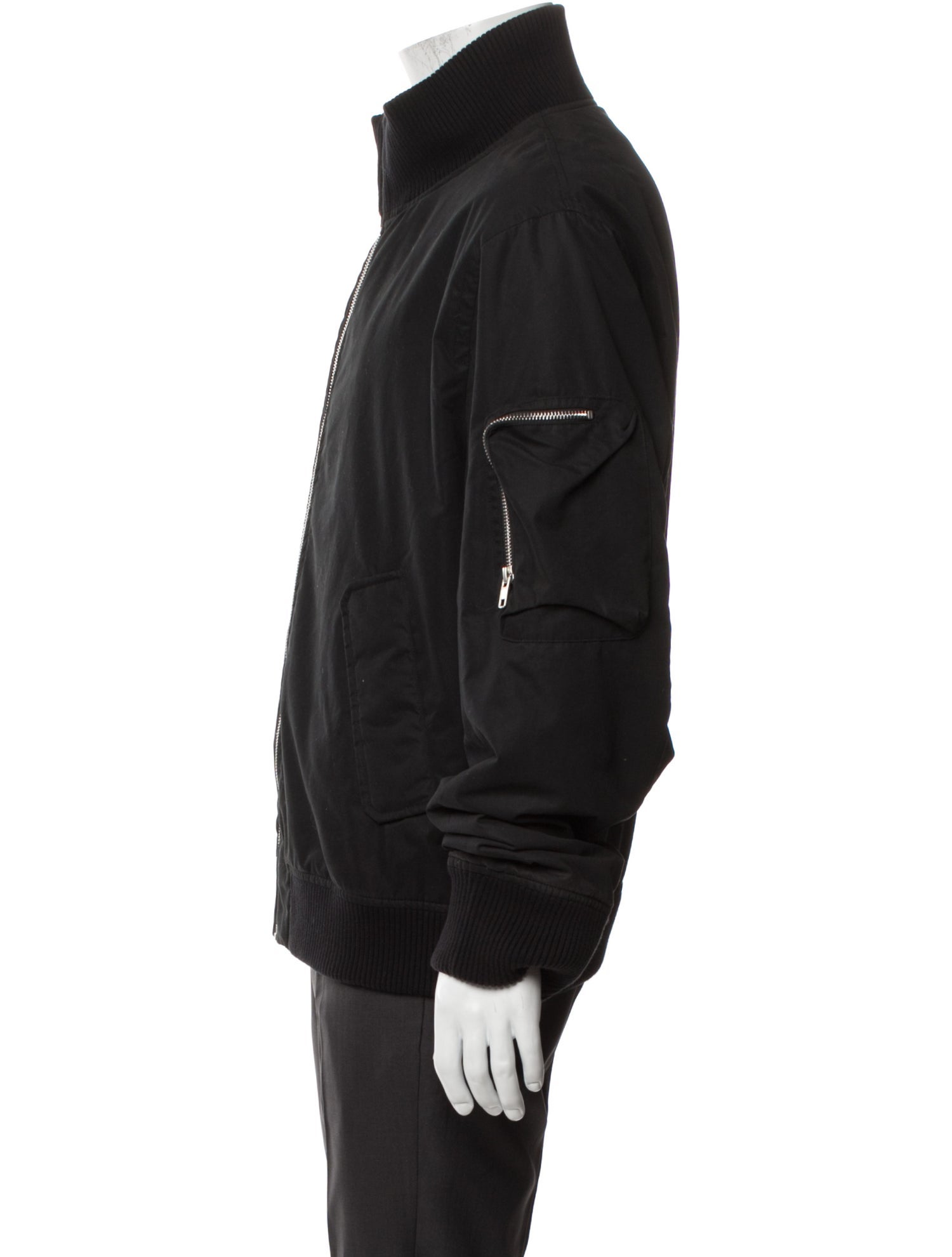 Helmut Lang Graphic Print Bomber Jacket