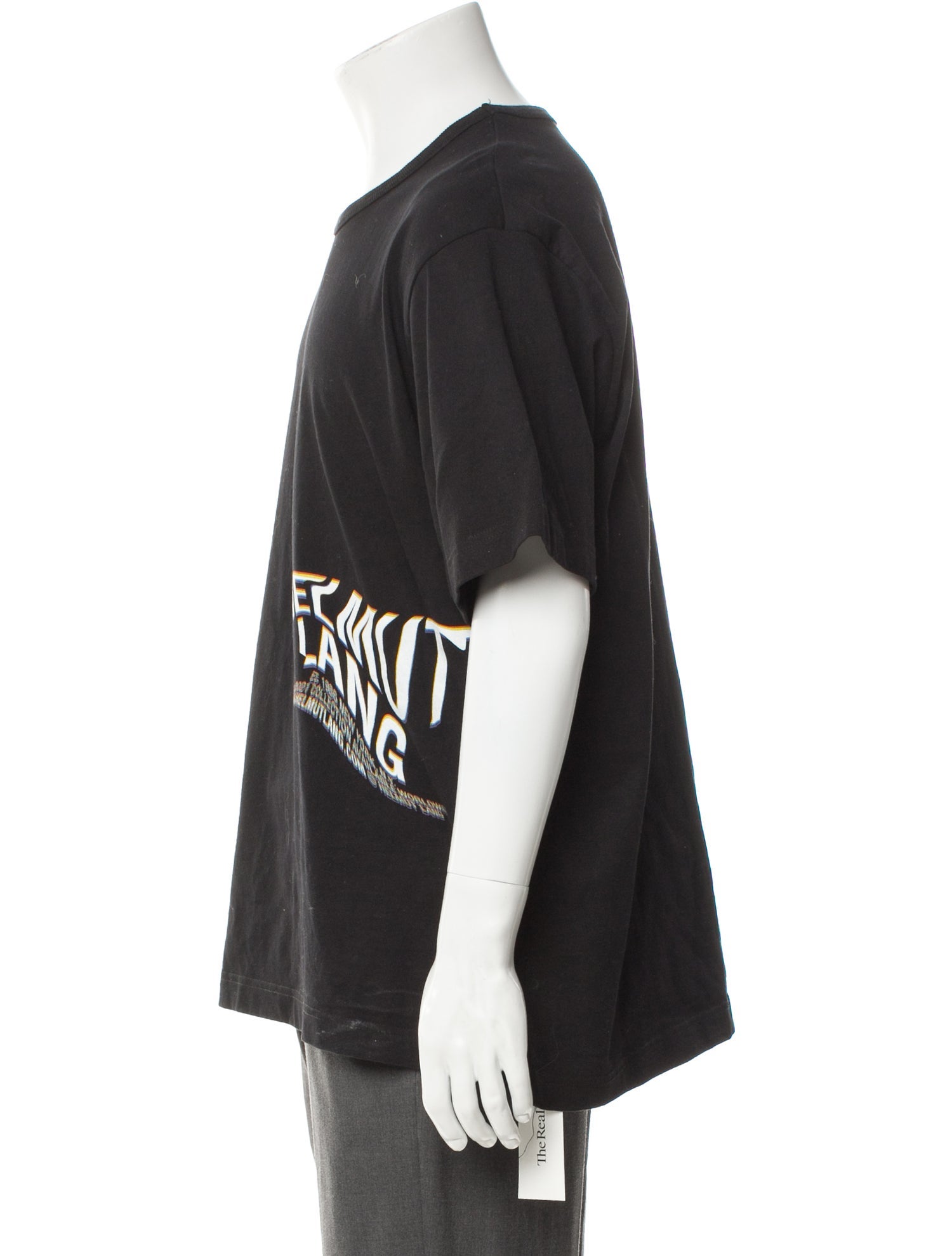 Helmut Lang Graphic Print Crew Neck T-Shirt