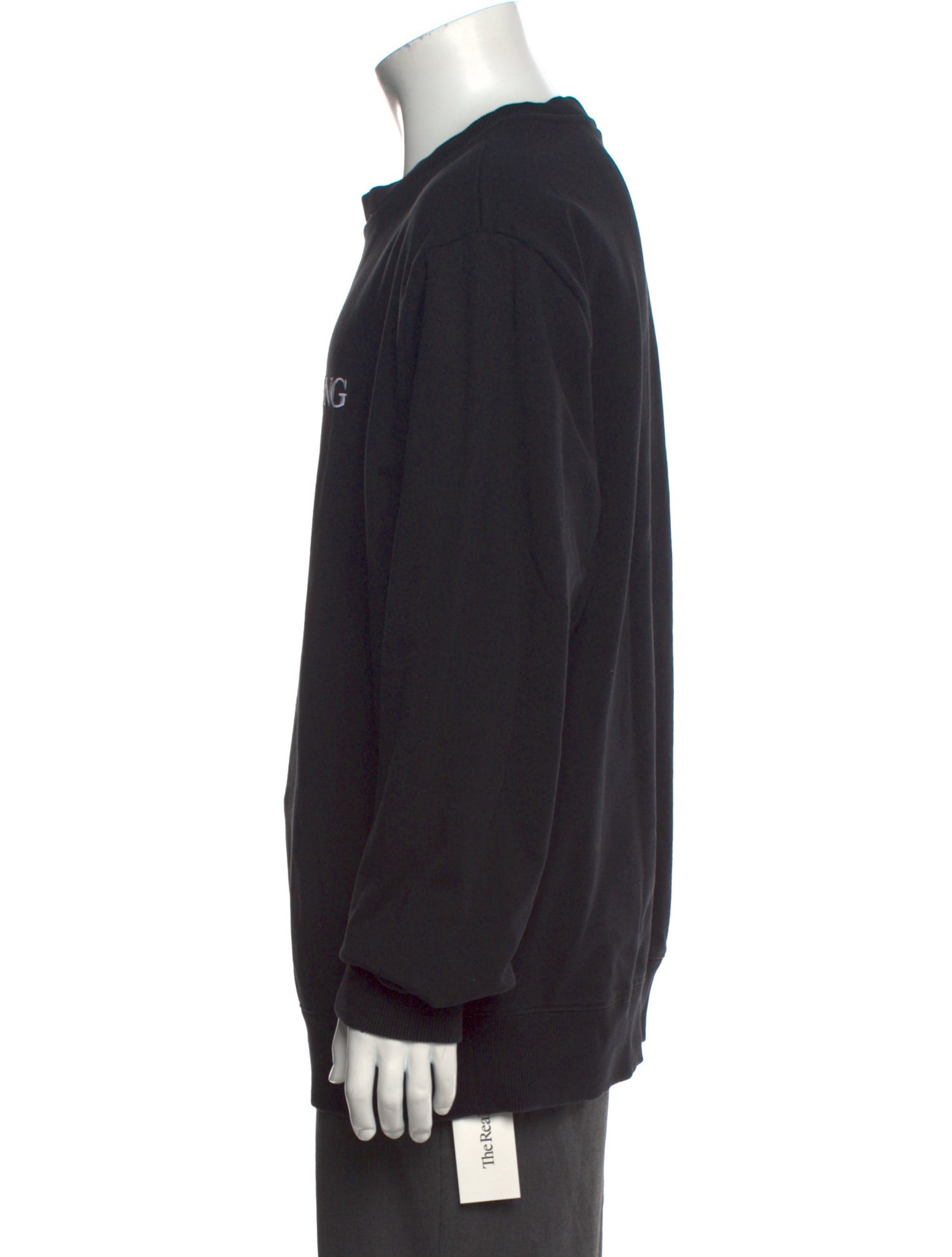 Helmut Lang Graphic Print Crew Neck Sweatshirt