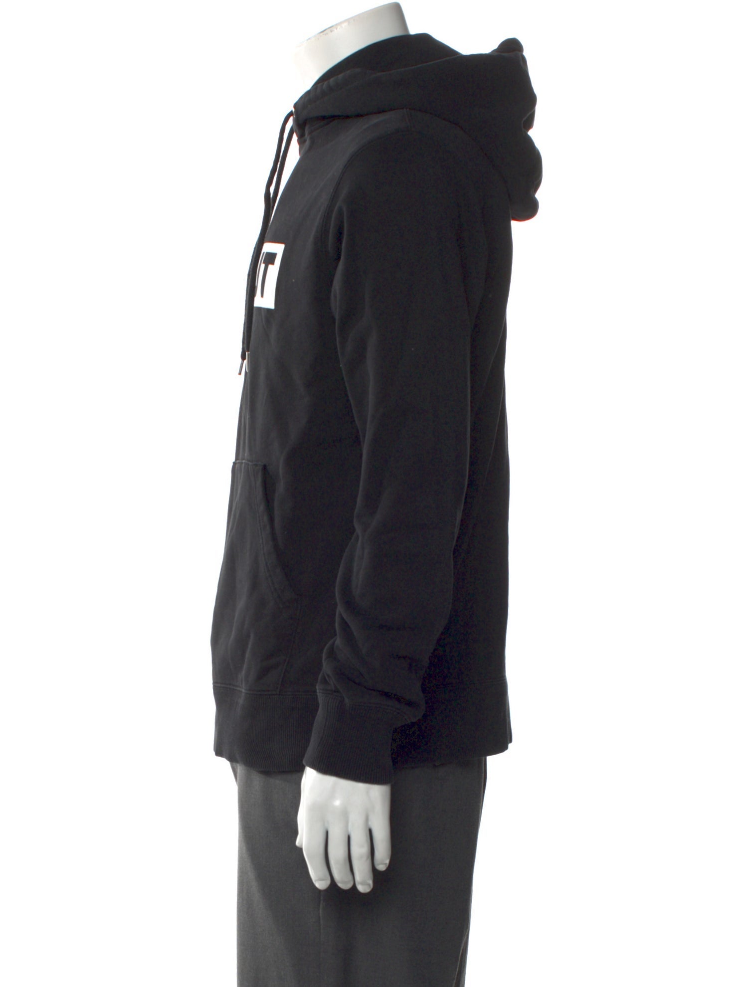 Helmut Lang Graphic Print Mock Neck Pullover