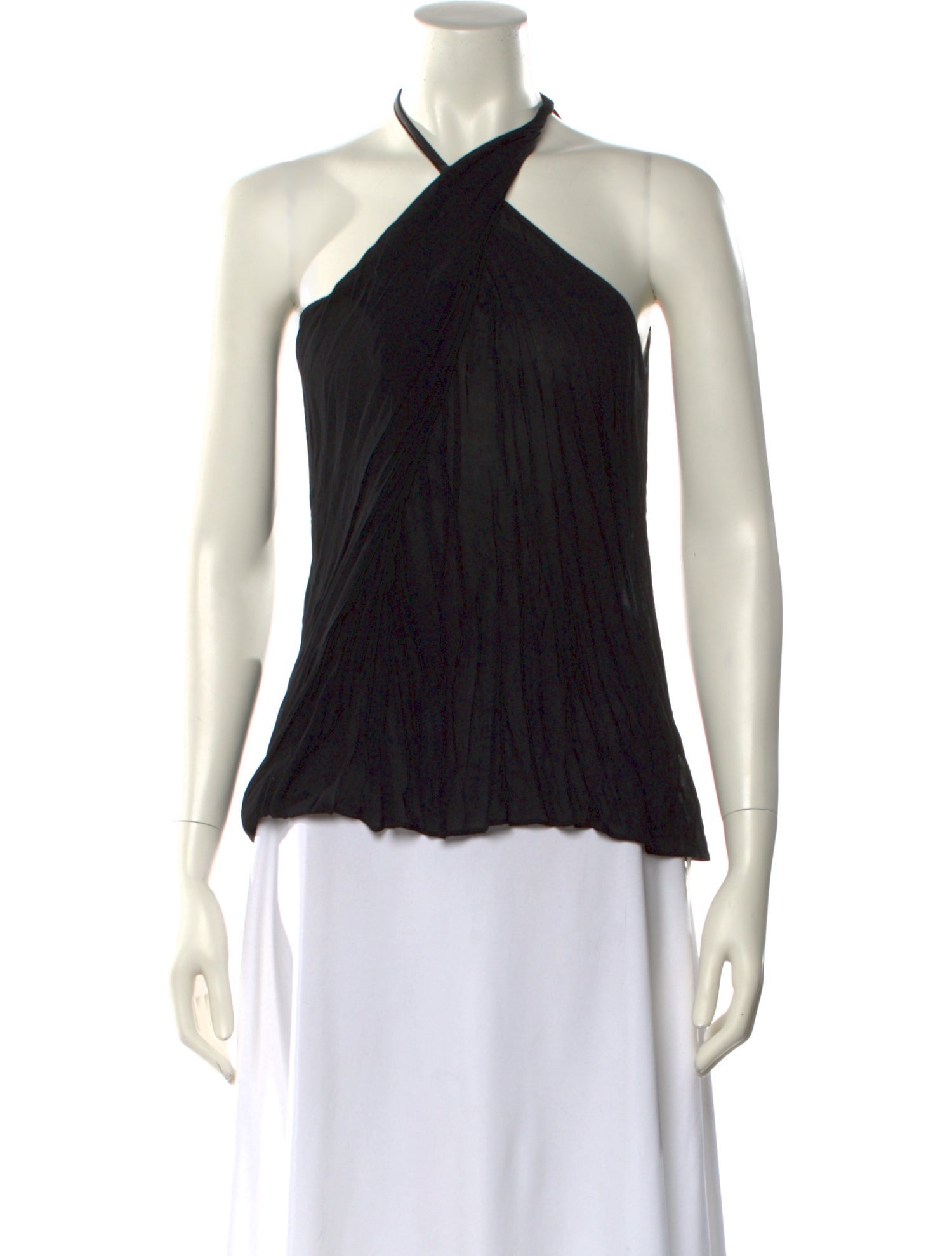 Helmut Lang One-Shoulder Sleeveless Top