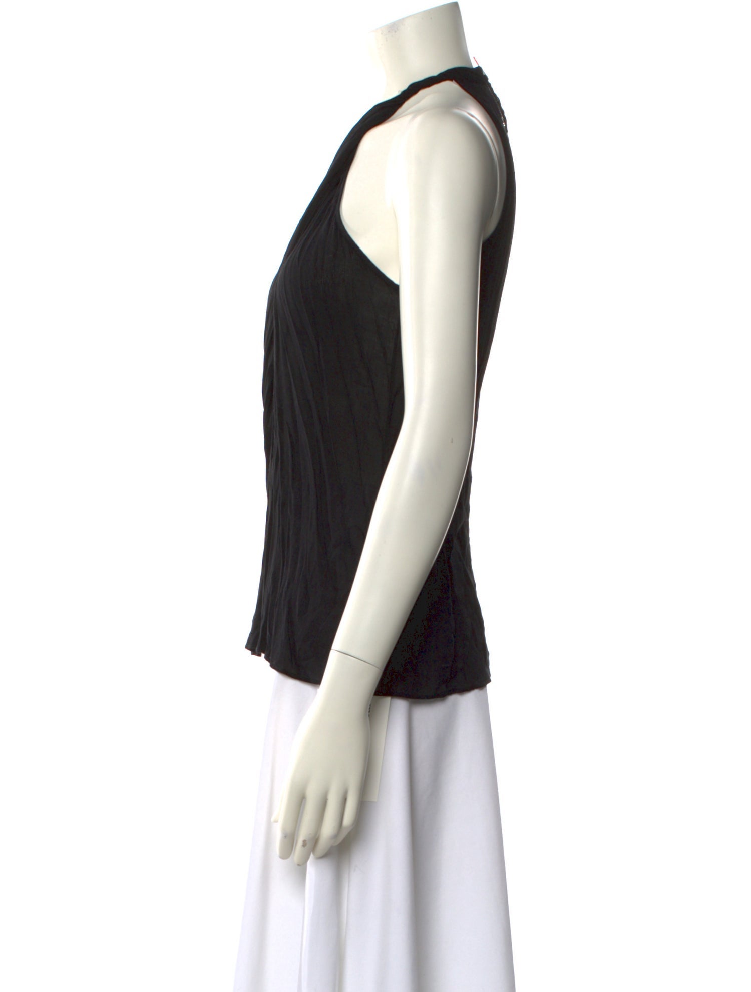 Helmut Lang One-Shoulder Sleeveless Top