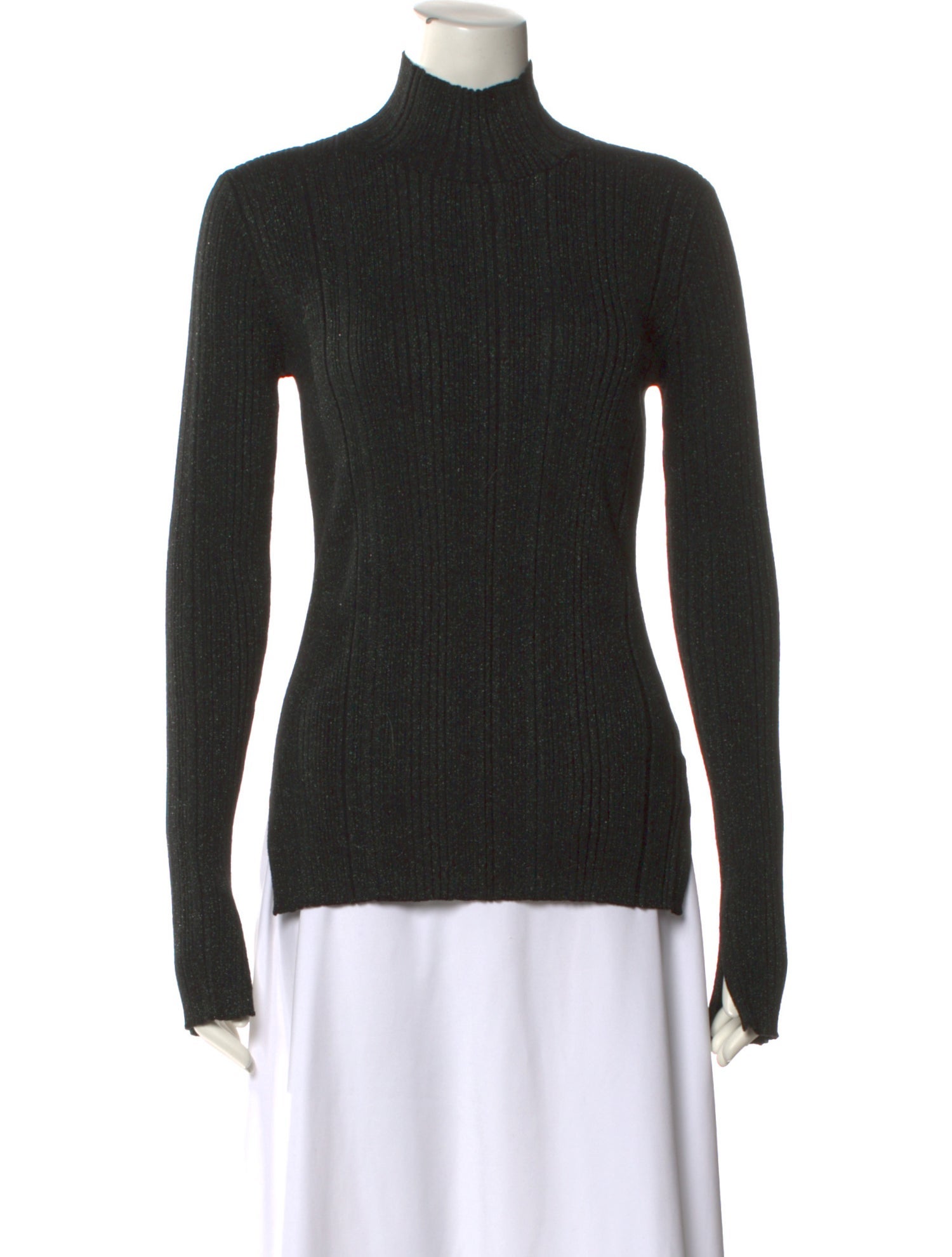Helmut Lang Merino Wool Turtleneck Sweater