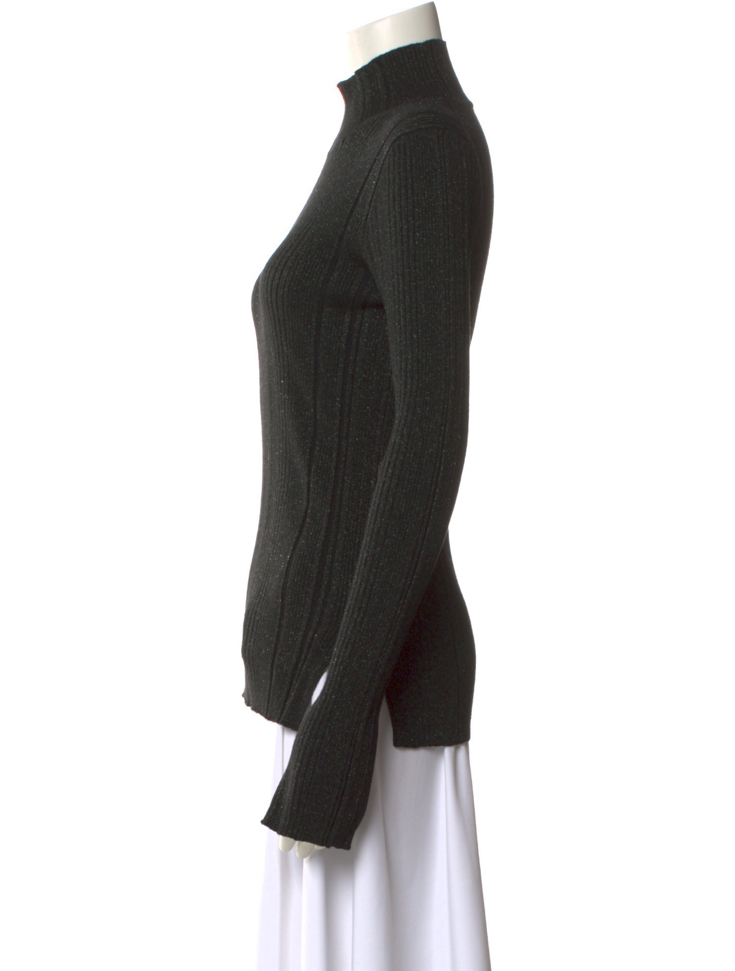 Helmut Lang Merino Wool Turtleneck Sweater