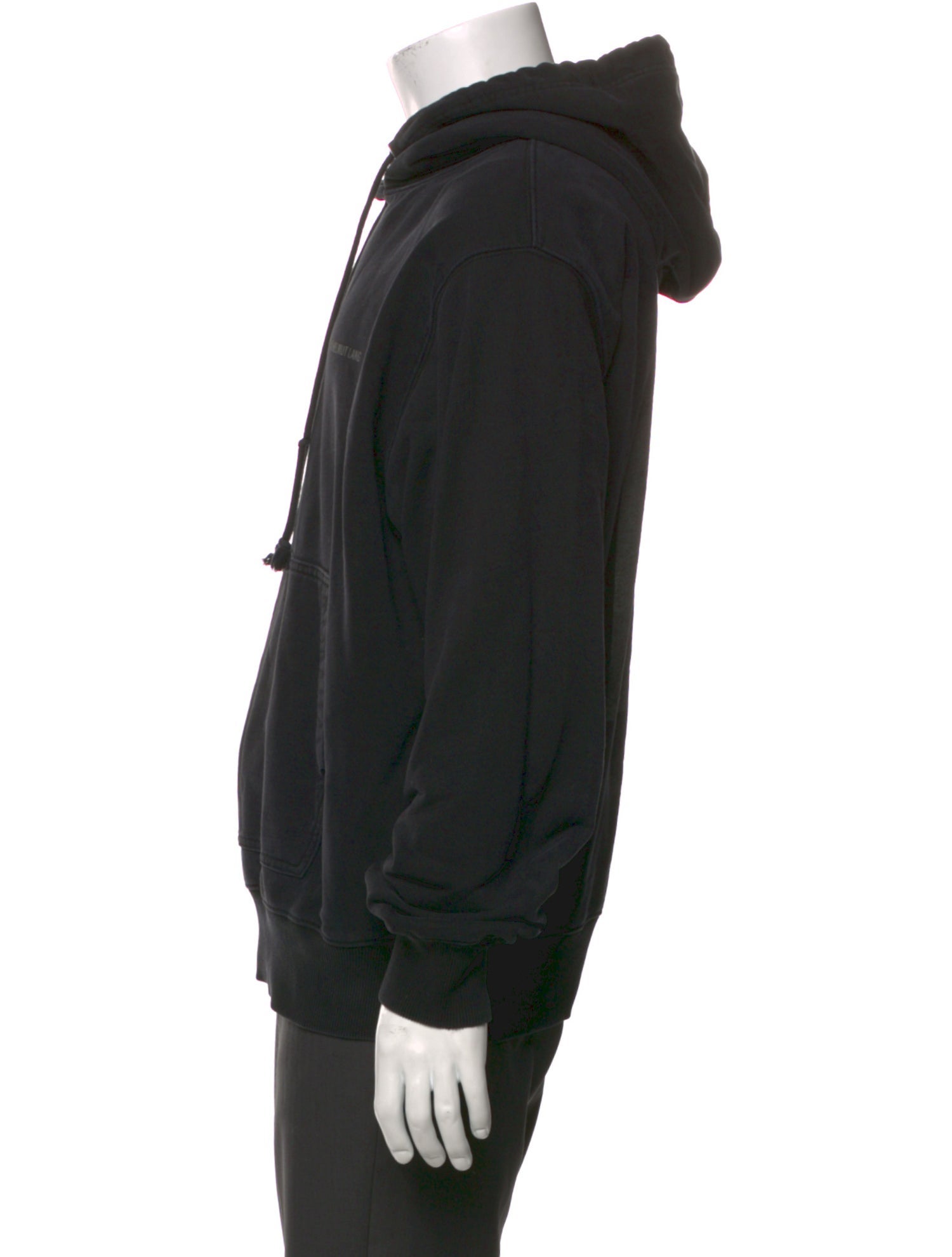 Helmut Lang Graphic Print Crew Neck Hoodie