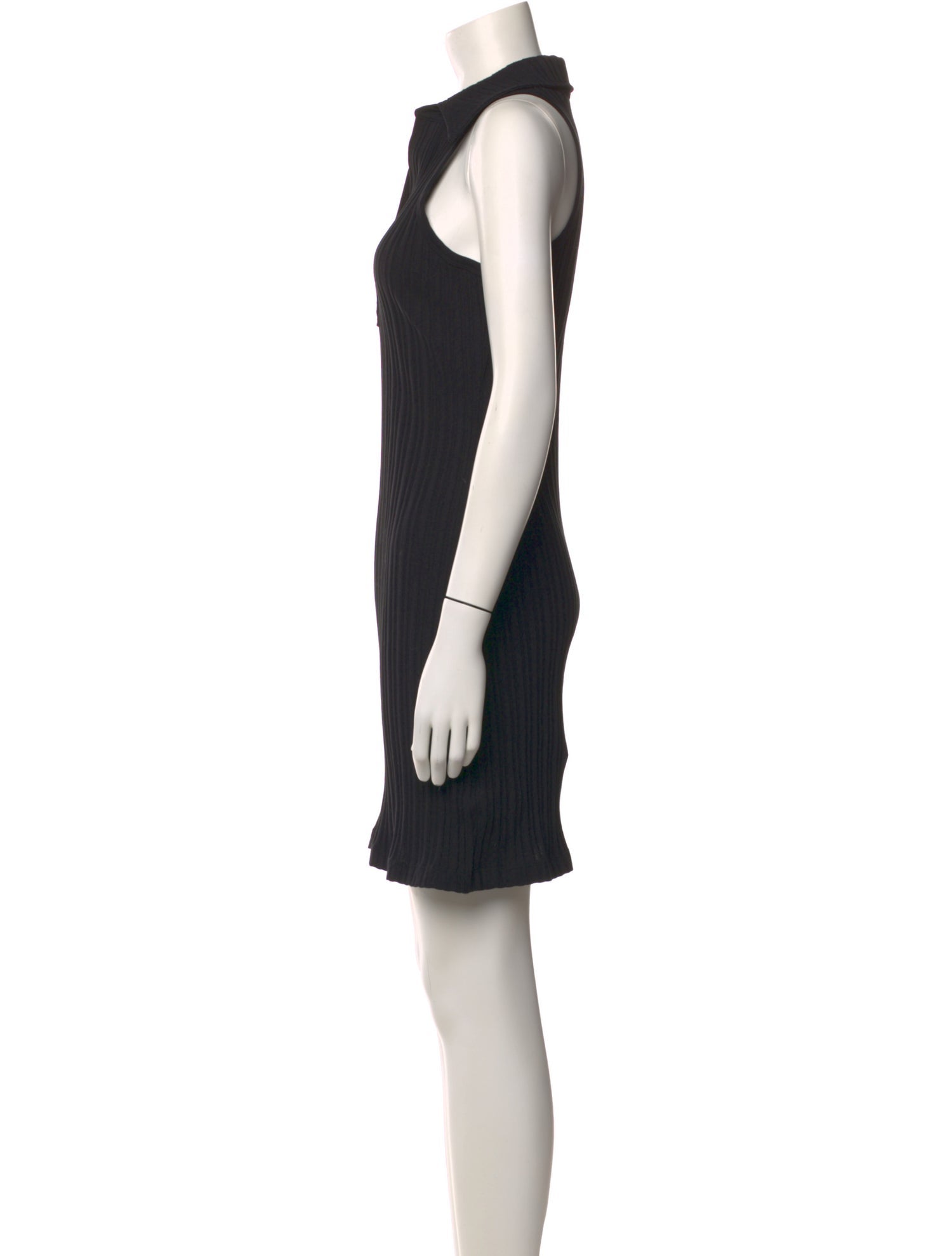 Helmut Lang V-Neck Mini Dress
