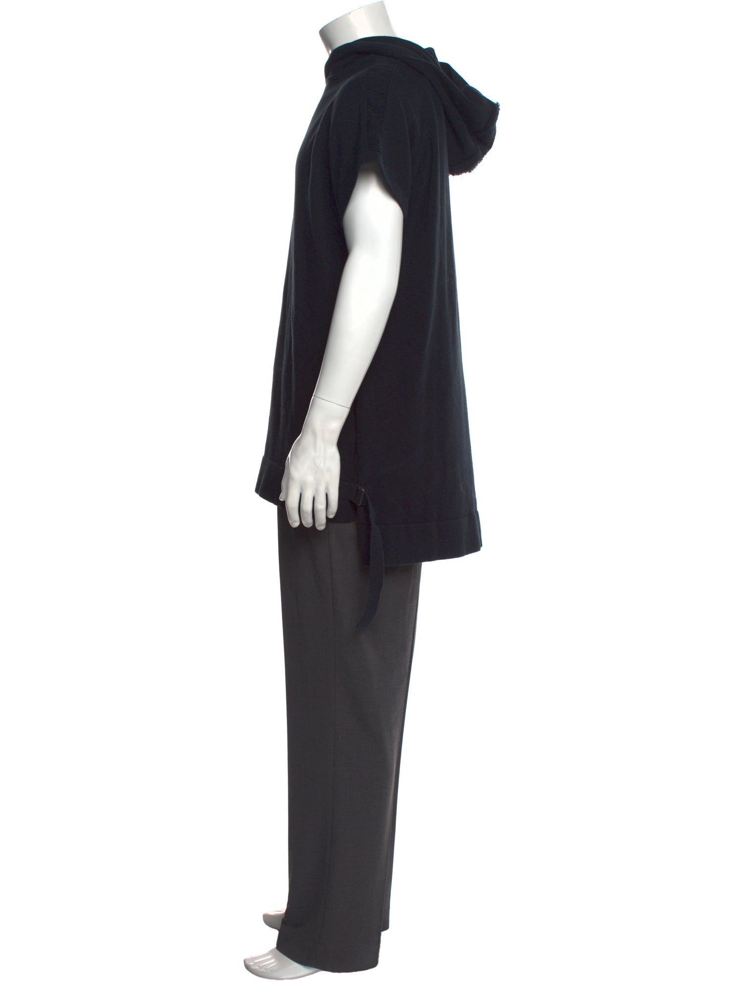 Helmut Lang Turtleneck Short Sleeve Polo Sweater