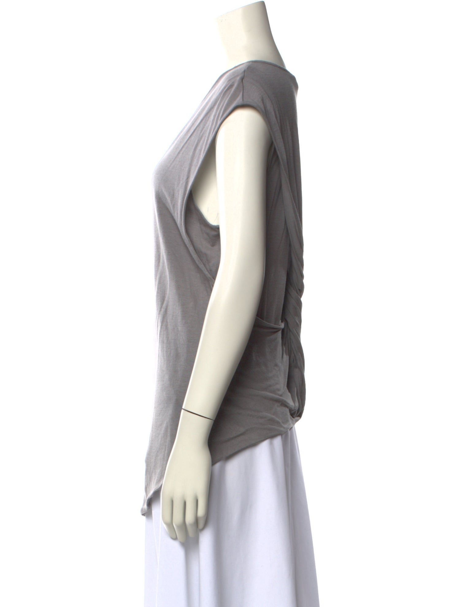 Helmut Lang V-Neck Short Sleeve T-Shirt