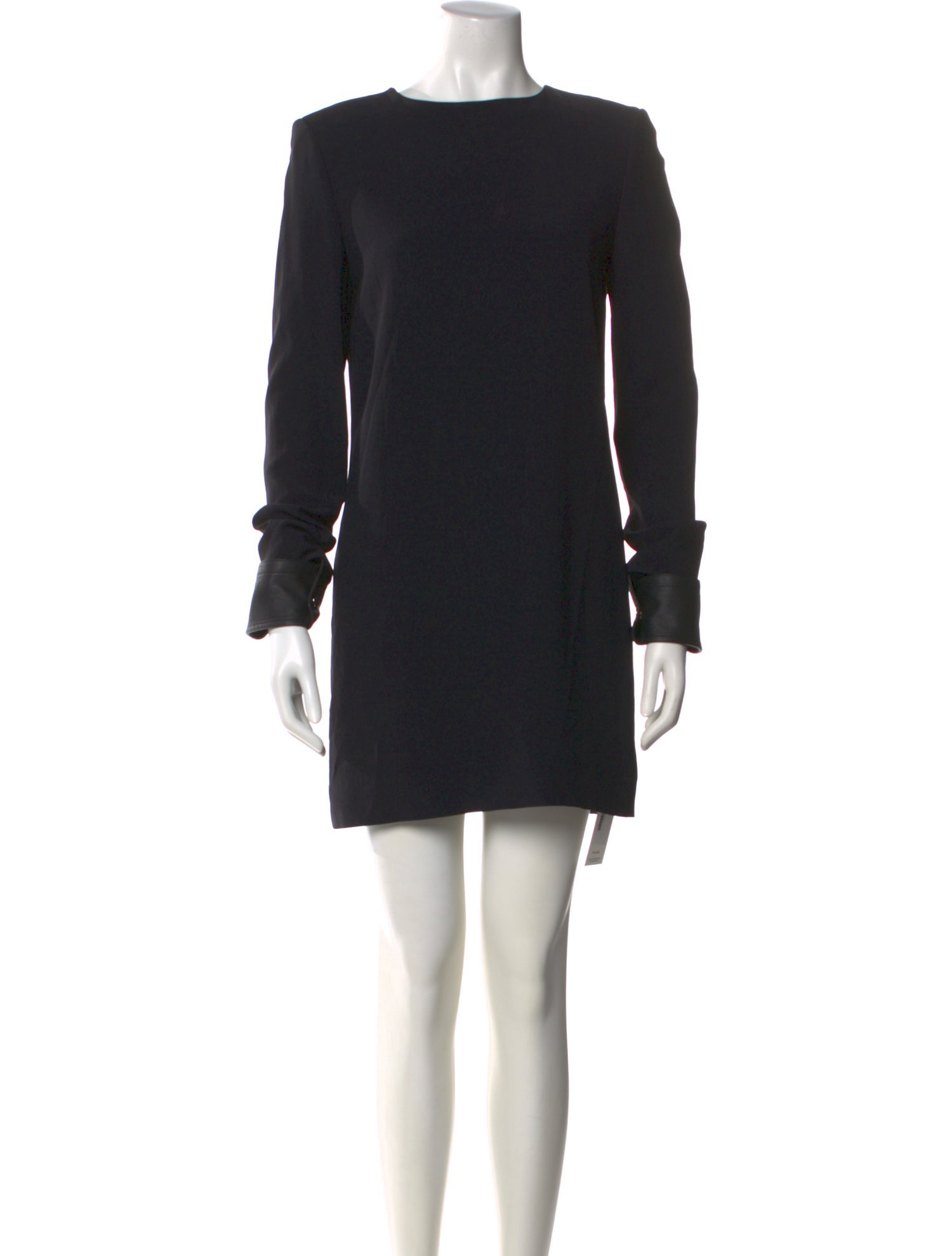 Helmut Lang Bateau Neckline Mini Dress