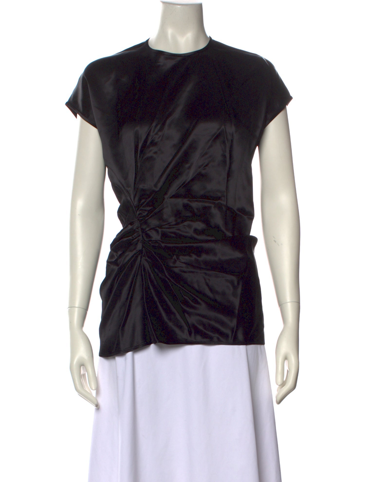 Helmut Lang Crew Neck Short Sleeve Top