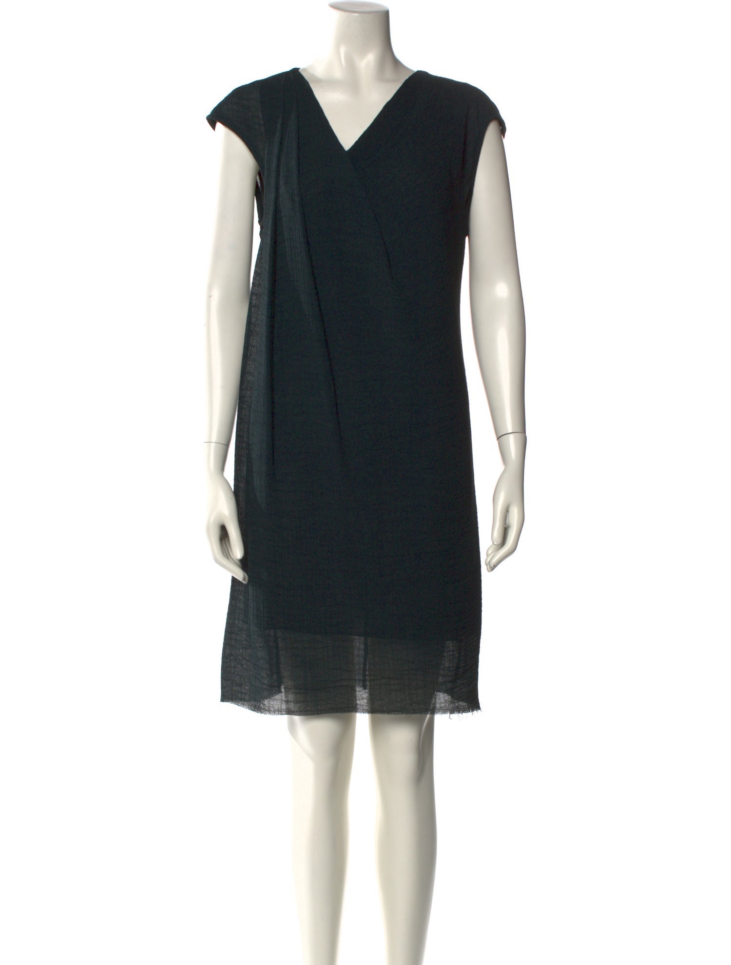 Helmut Lang V-Neck Mini Dress
