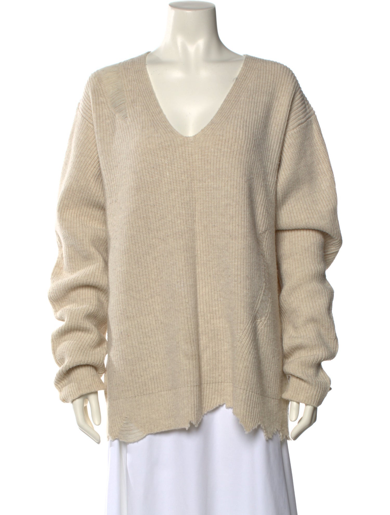 Helmut Lang Wool Striped Sweater