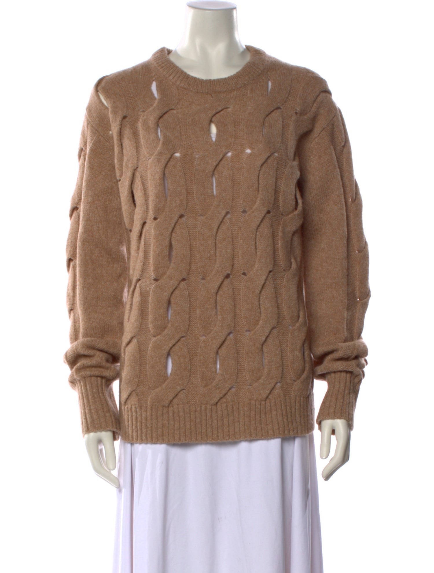 Helmut Lang Merino Wool Crew Neck Sweater