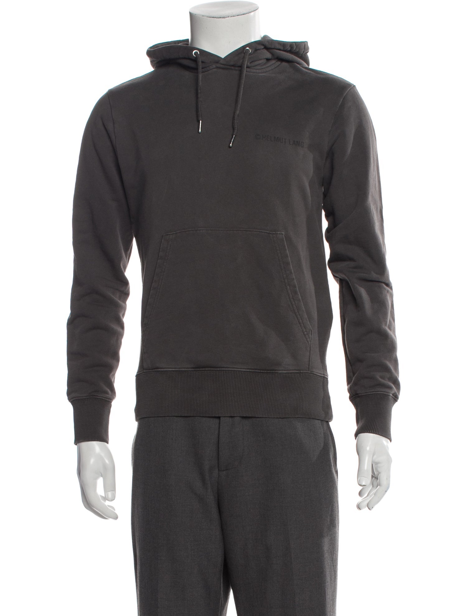 Helmut Lang Crew Neck Long Sleeve Hoodie