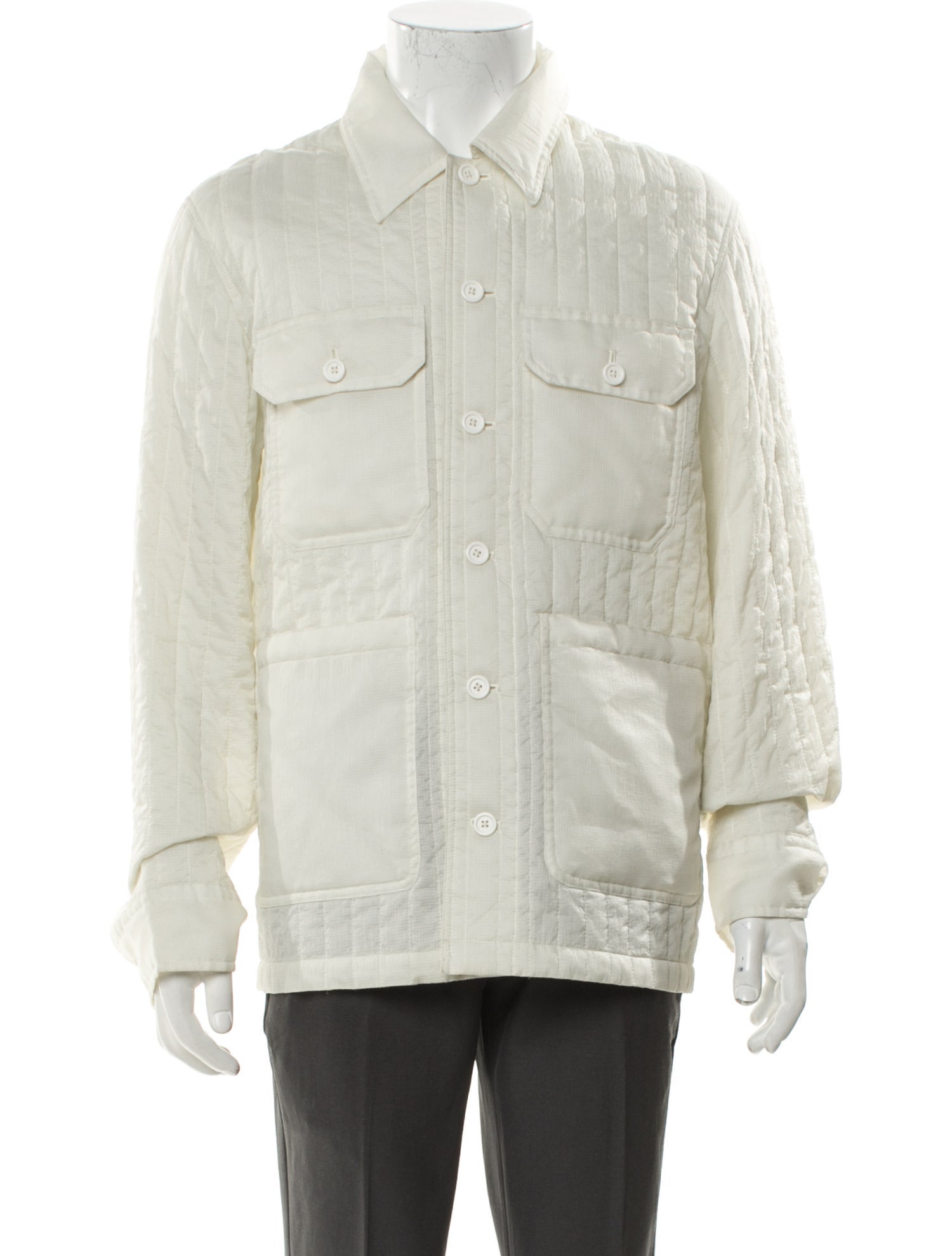 Helmut Lang Vintage Ballistic Nylon Bomber Jacket - Green