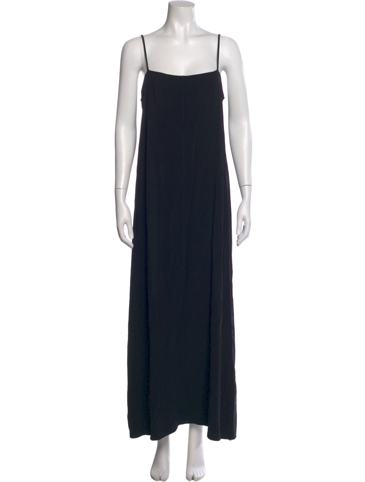 Helmut Lang Square Neckline Long Dress