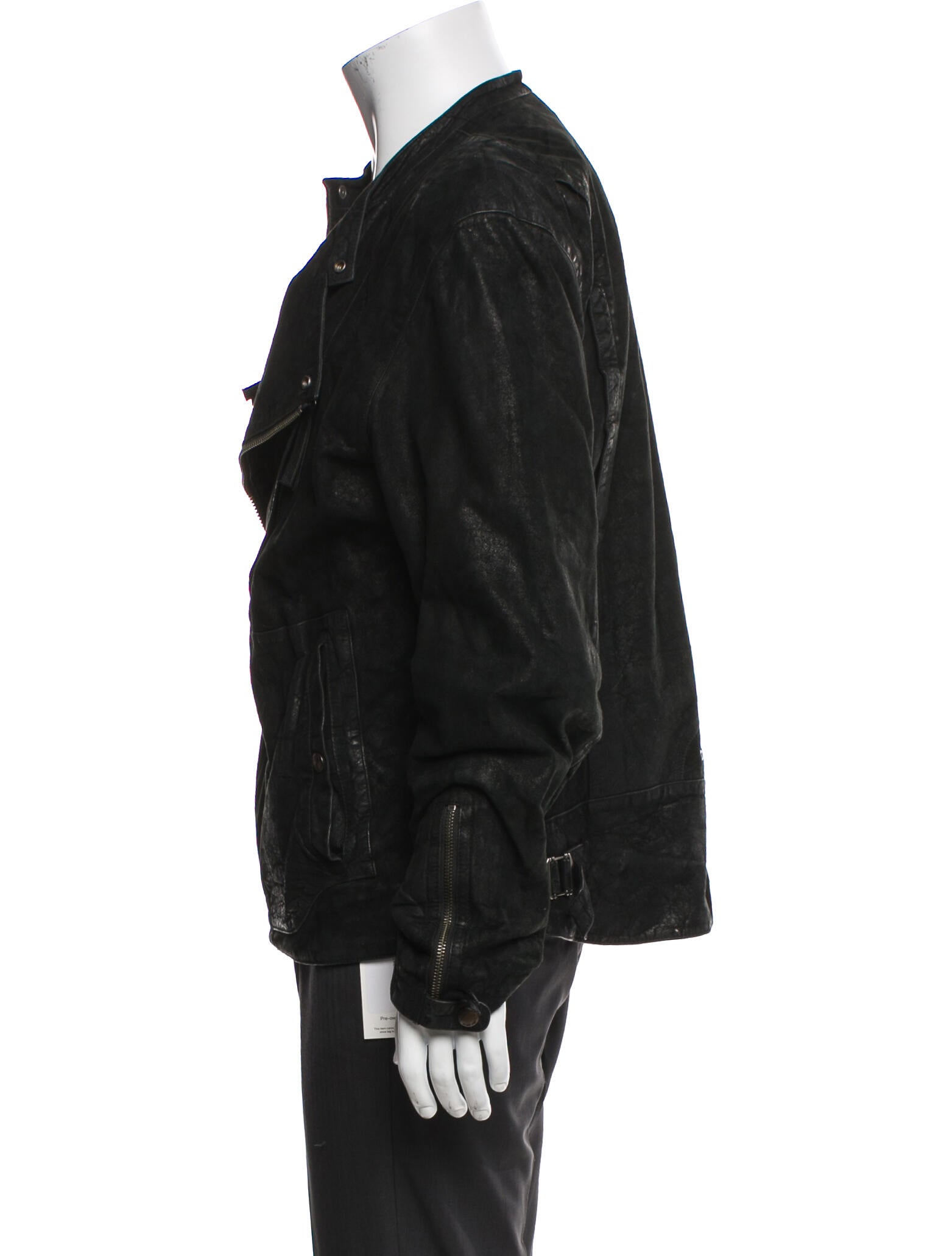 Helmut Lang Lamb Leather Moto Jacket