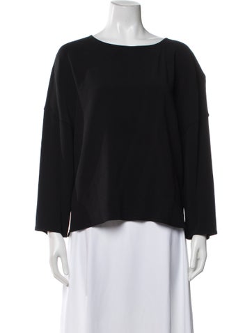 Pre-owned Helmut Lang Crew Neck Long Sleeve Top In Multi